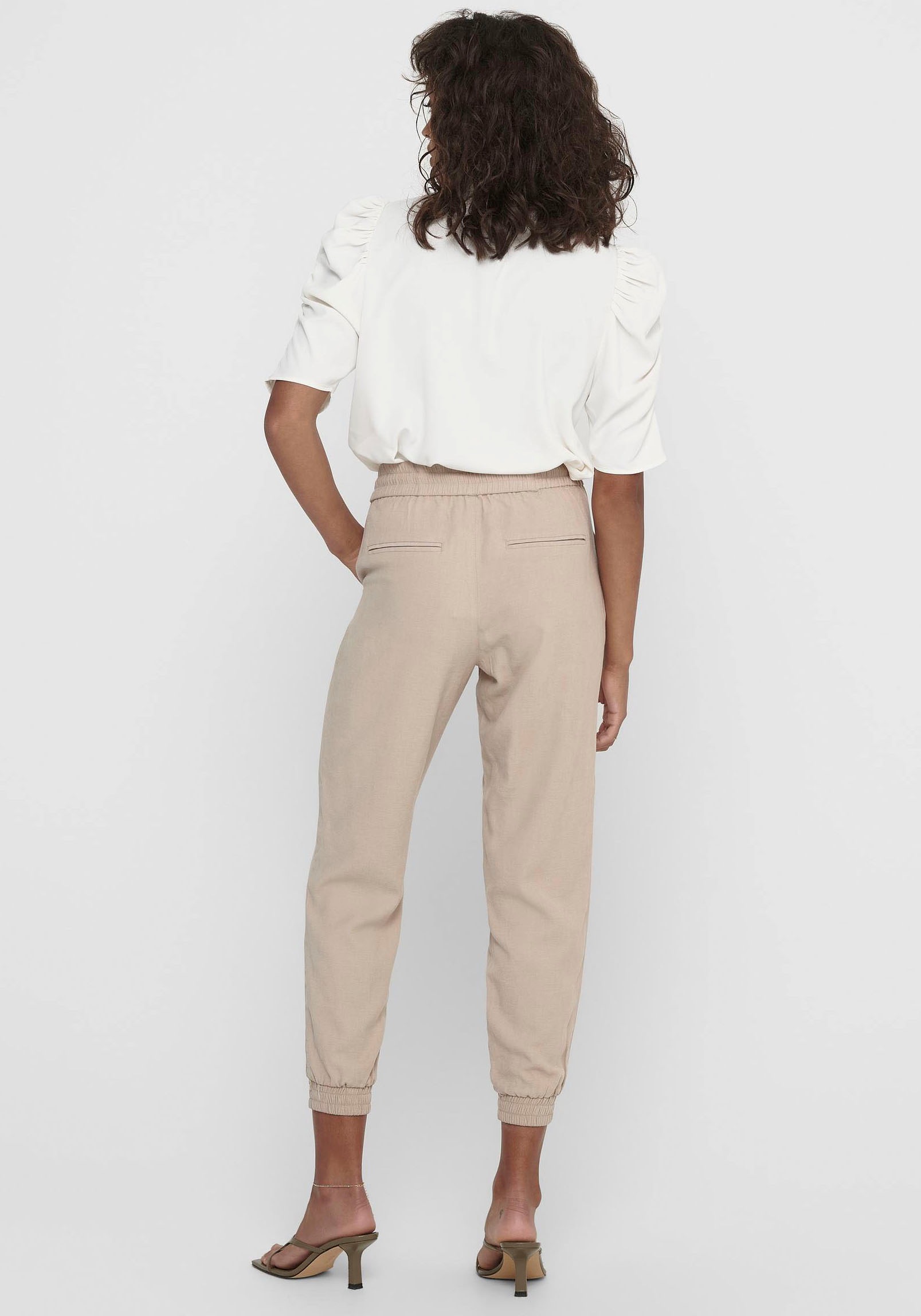 ONLY Jogger Pants »ONLKELDA-EMERY MW PULL-UP PANTS«
