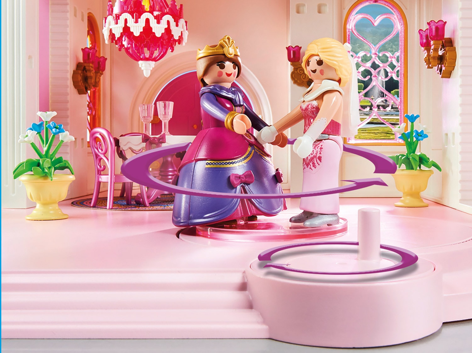 Playmobil® Konstruktions-Spielset »Grosses Prinzessinnenschloss (70447), Princess«, (644 St.), Made in Germany