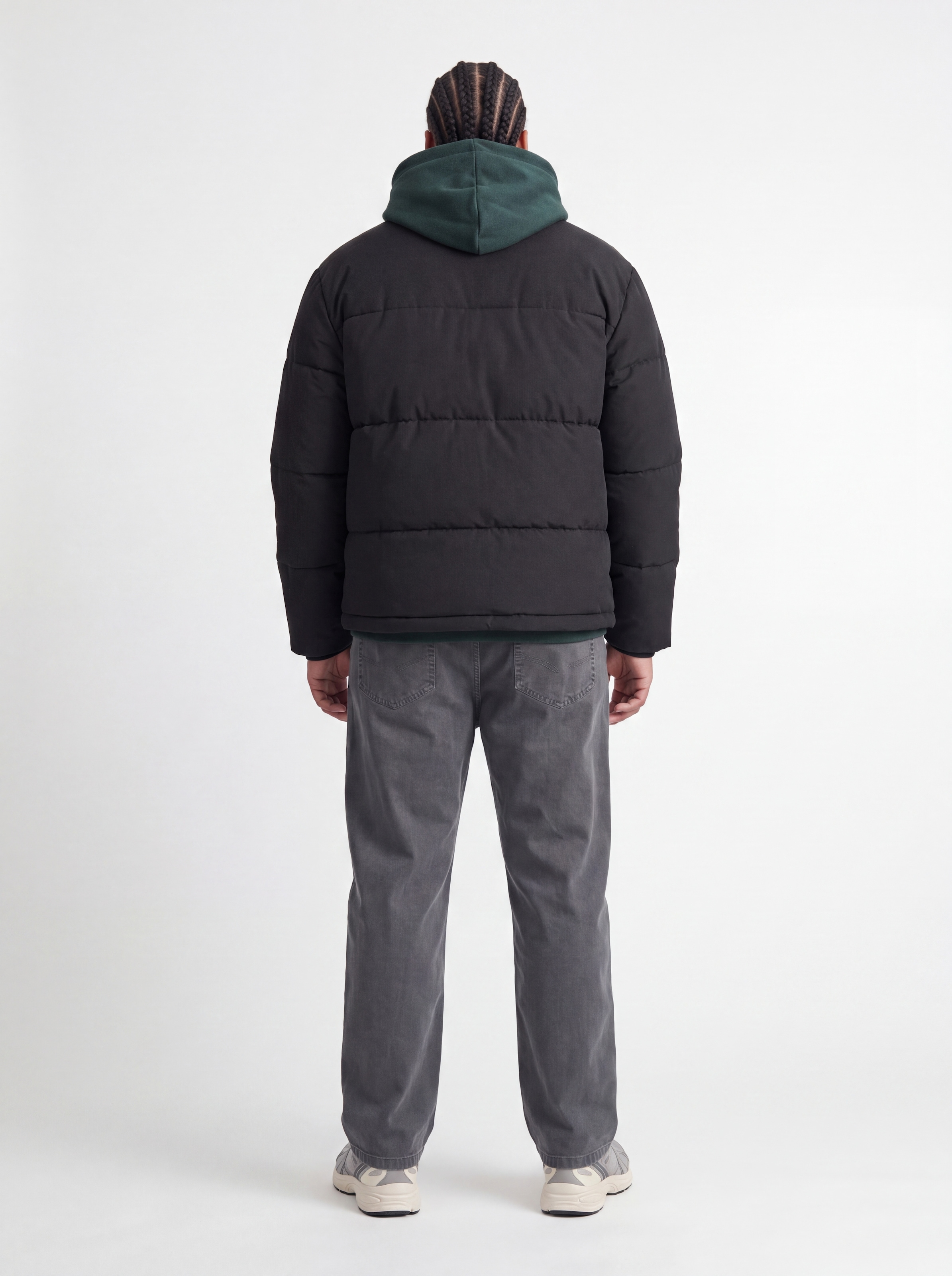 Jack & Jones PlusSize Veste matelassée »JJESOHO PUFFER COLLAR AW26 SN PLS« Fibre synthétique, avec fermeture éclair dissimulée,