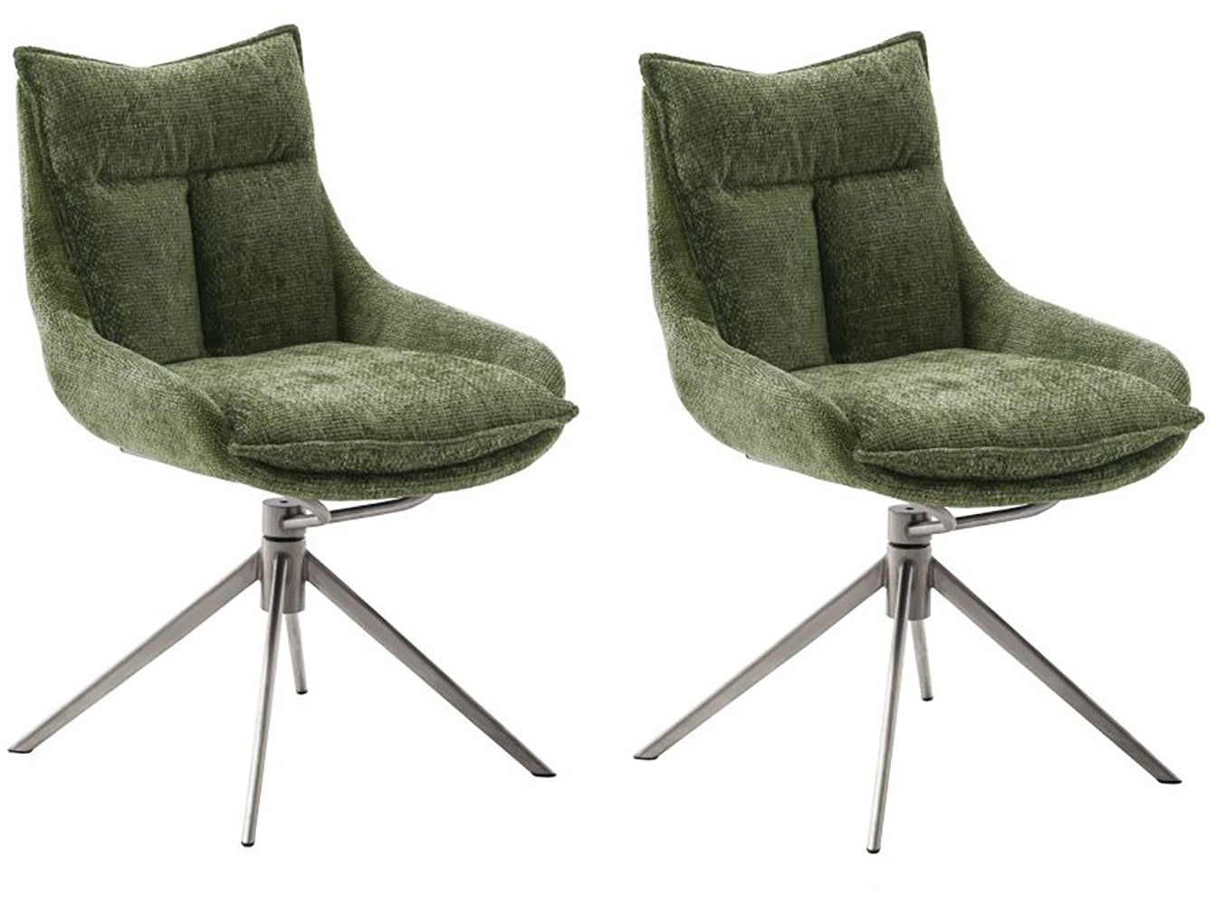 Image of MCA furniture Esszimmerstuhl "PARKER" () (2er-Set), drehbar 360, Dreh- & Schwingfunktion, Belastbarkeit 120 kg