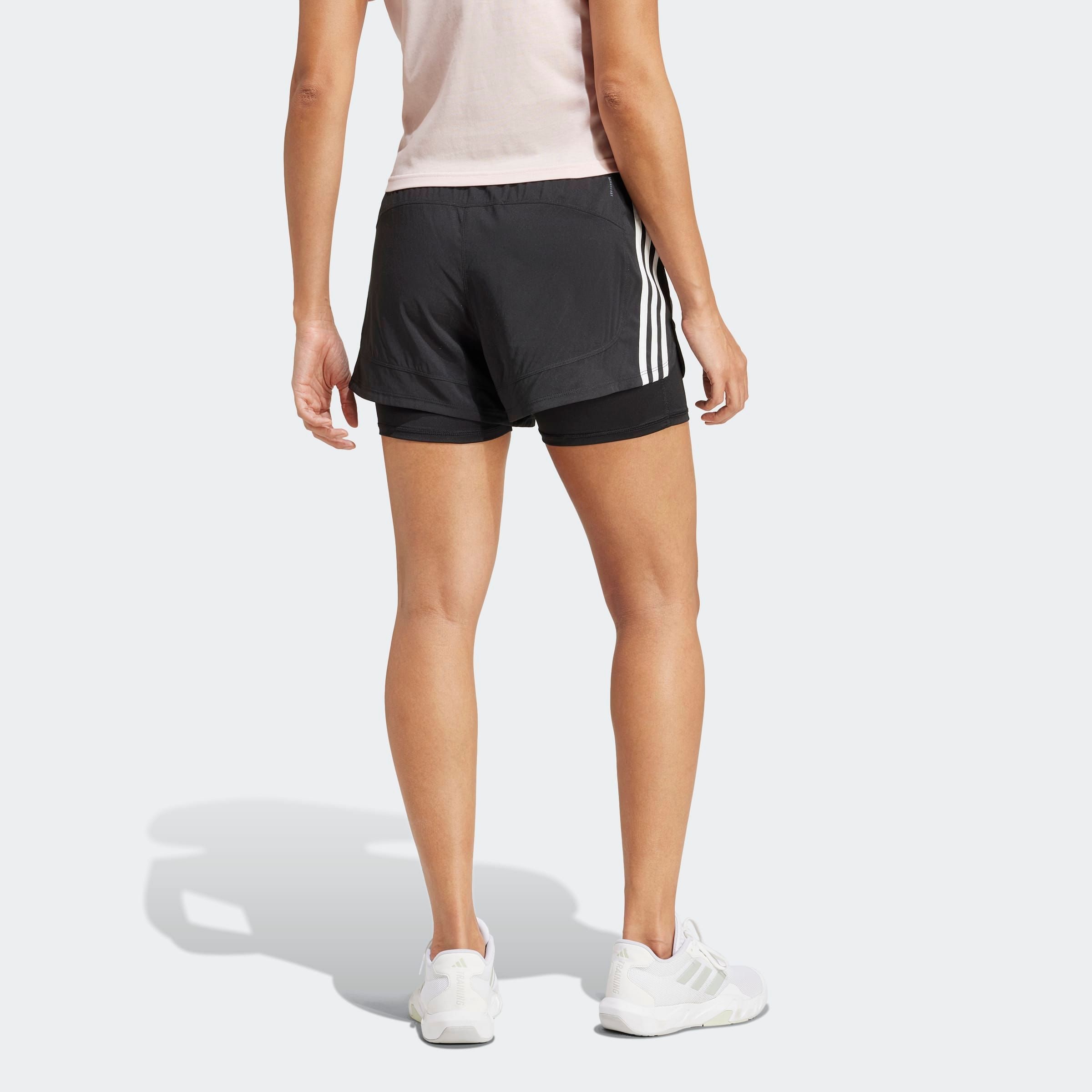 adidas Performance Shorts »2-IN-1 PACER«, (1 tlg.)