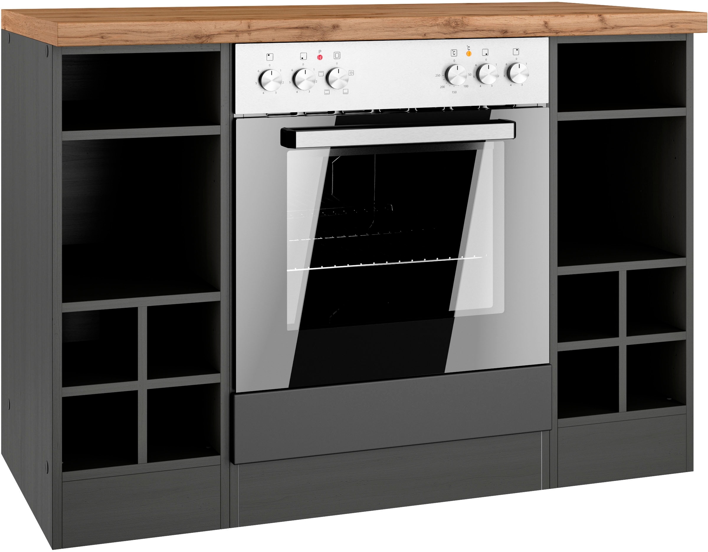 KOCHSTATION Herdumbauschrank »KS-Lana« Breite 120 cm