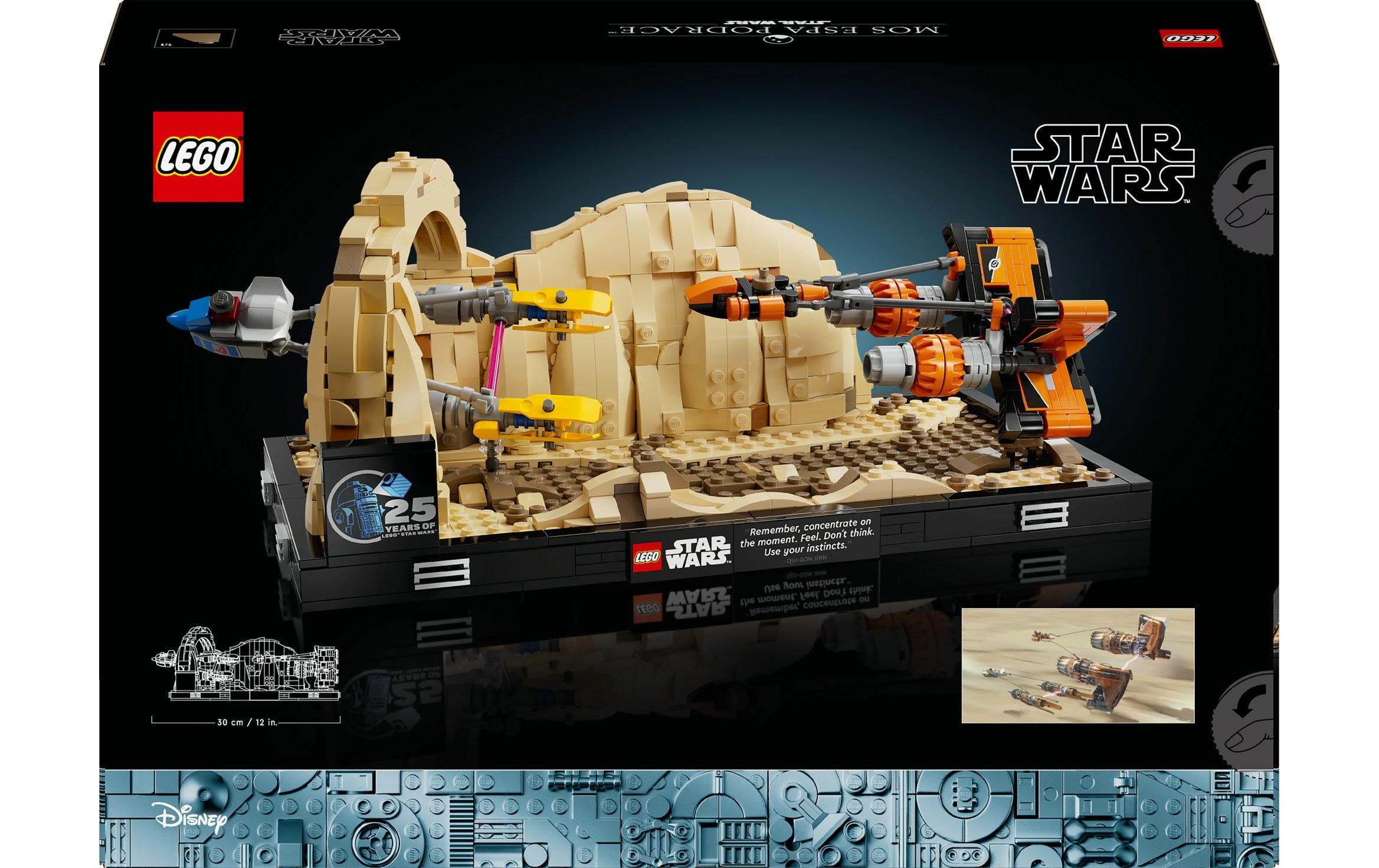 LEGO® Spielbausteine »Star Wars Podrennen in Mos Espa – Diorama 75380«