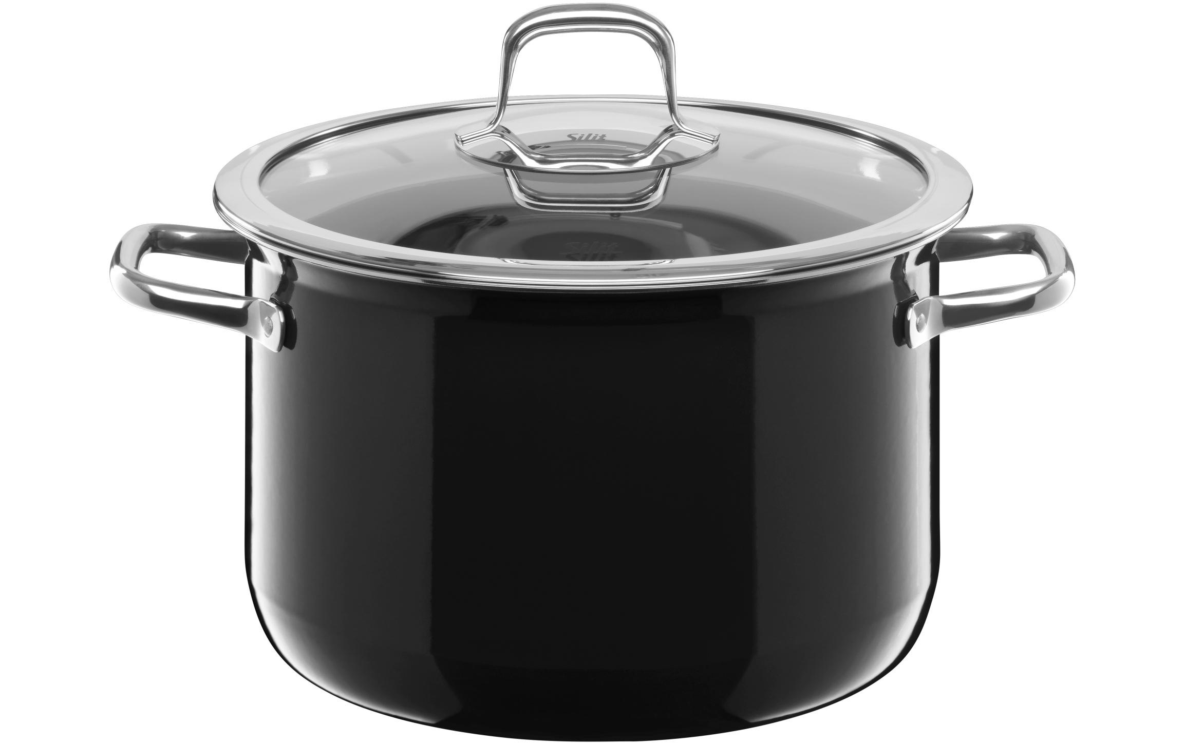 Image of Silit Kochtopf »Compact 22 cm, Schwarz«, Keramik, (2 tlg.) bei Ackermann Versand Schweiz