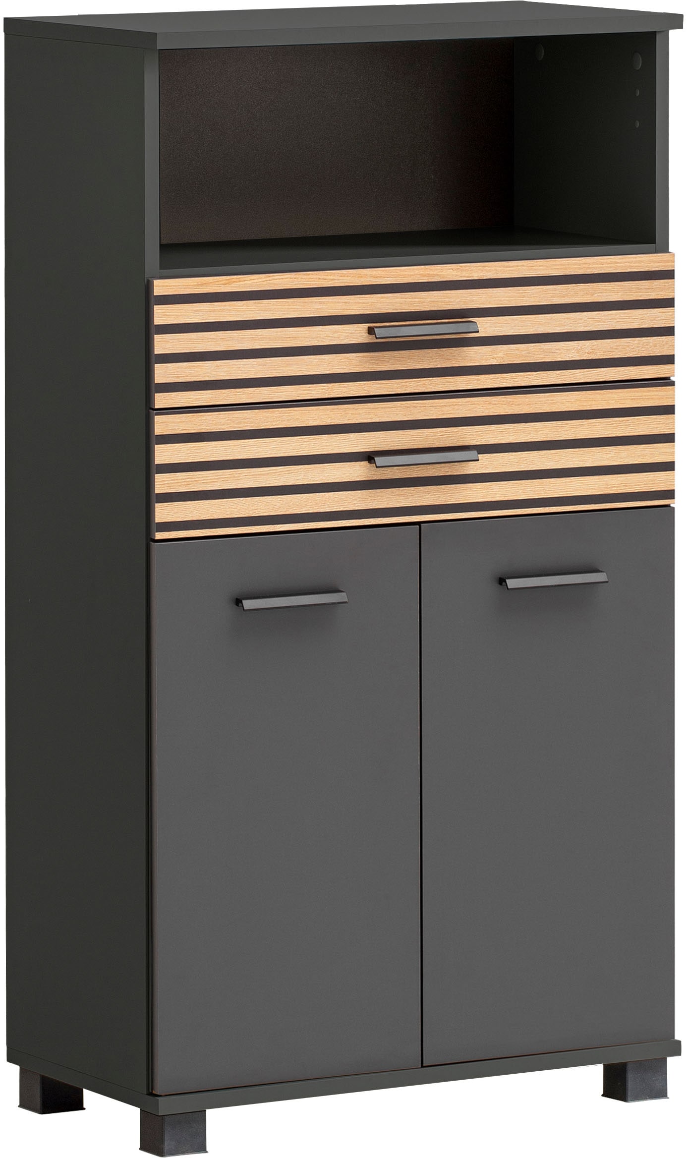 Image of welltime Midischrank "Katta, Breite 60 cm" Schubladen mit Akustikprint