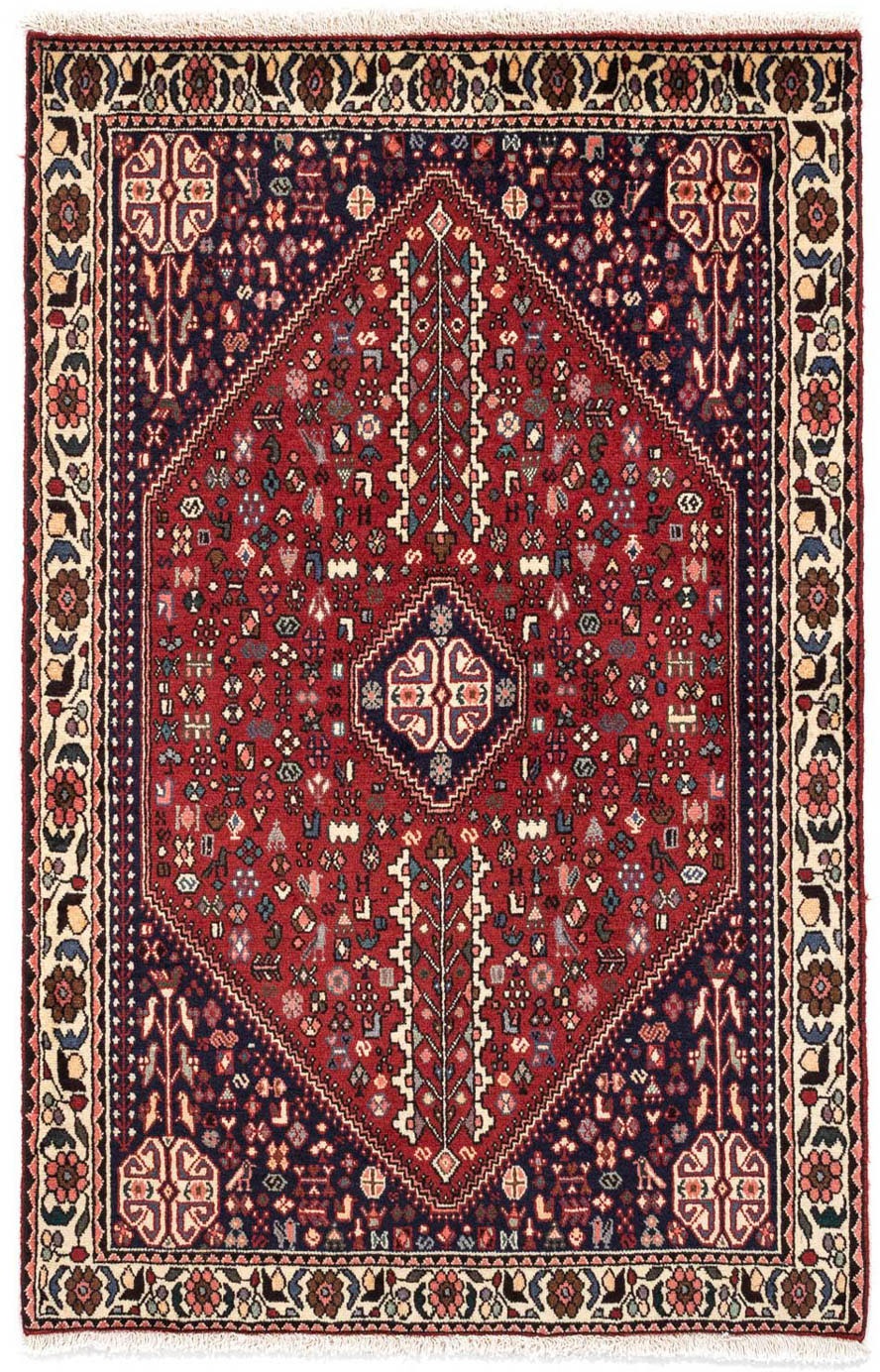 Image of morgenland Hochflor-Läufer »Abadeh Medaillon Ruggine 193 x 82 cm«, rechteckig, 1 mm Höhe, Handgeknüpft bei Ackermann Versand Schweiz