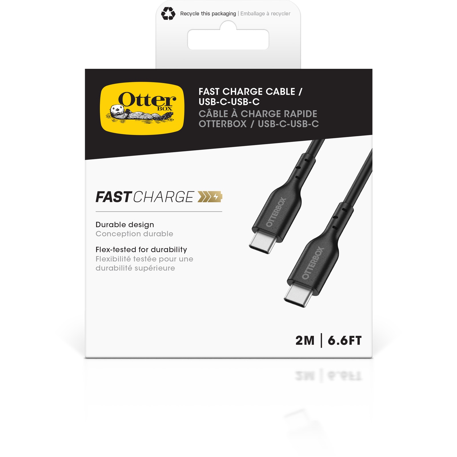 Image of Otterbox USB-Kabel "Standard USB-C zu USB-C PD-Kabel 2m" USB Typ C 200 cm