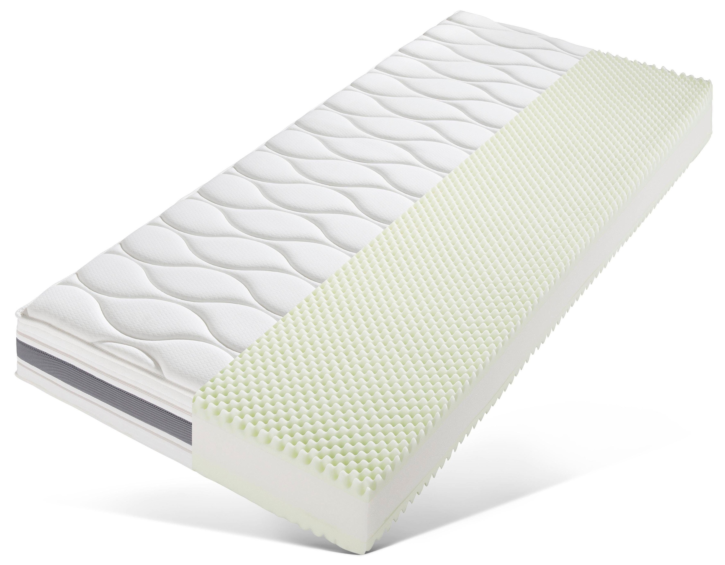 Image of f.a.n. Schlafkomfort Taschenfederkernmatratze »ProVita Gold 28 T«, 28 cm cm hoch, 544 Federn, (1 St.), mit 5 cm hoher Noppen-Komfortschaumauflage bei Ackermann Versand Schweiz