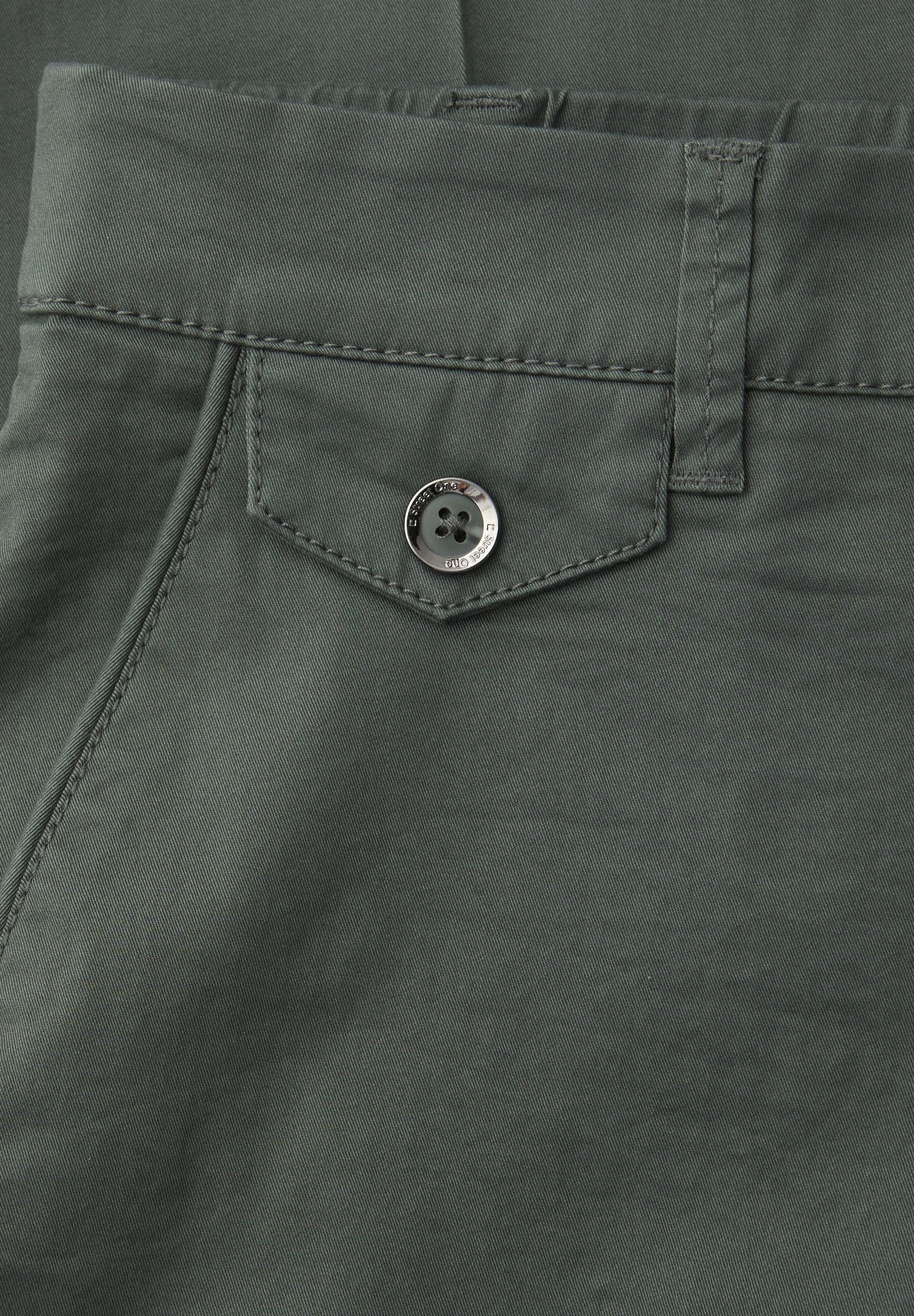 STREET ONE Chinos  en tissu sergé