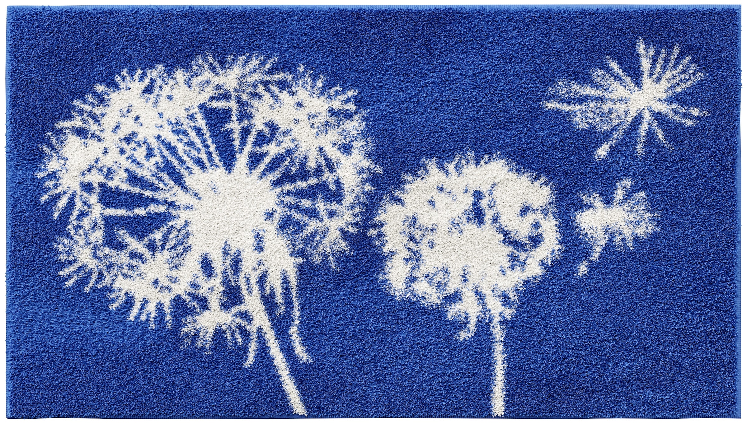 Grund Badematte »Pusteblume, Badvorleger, Badezimmer Teppich, sehr weich«, rutschhemmend beschichtet, schnell trocknend-fussbodenheizungsgeeignet, weiche Haptik, auch als 2-teiliges Set erhältlich, Made in Europe