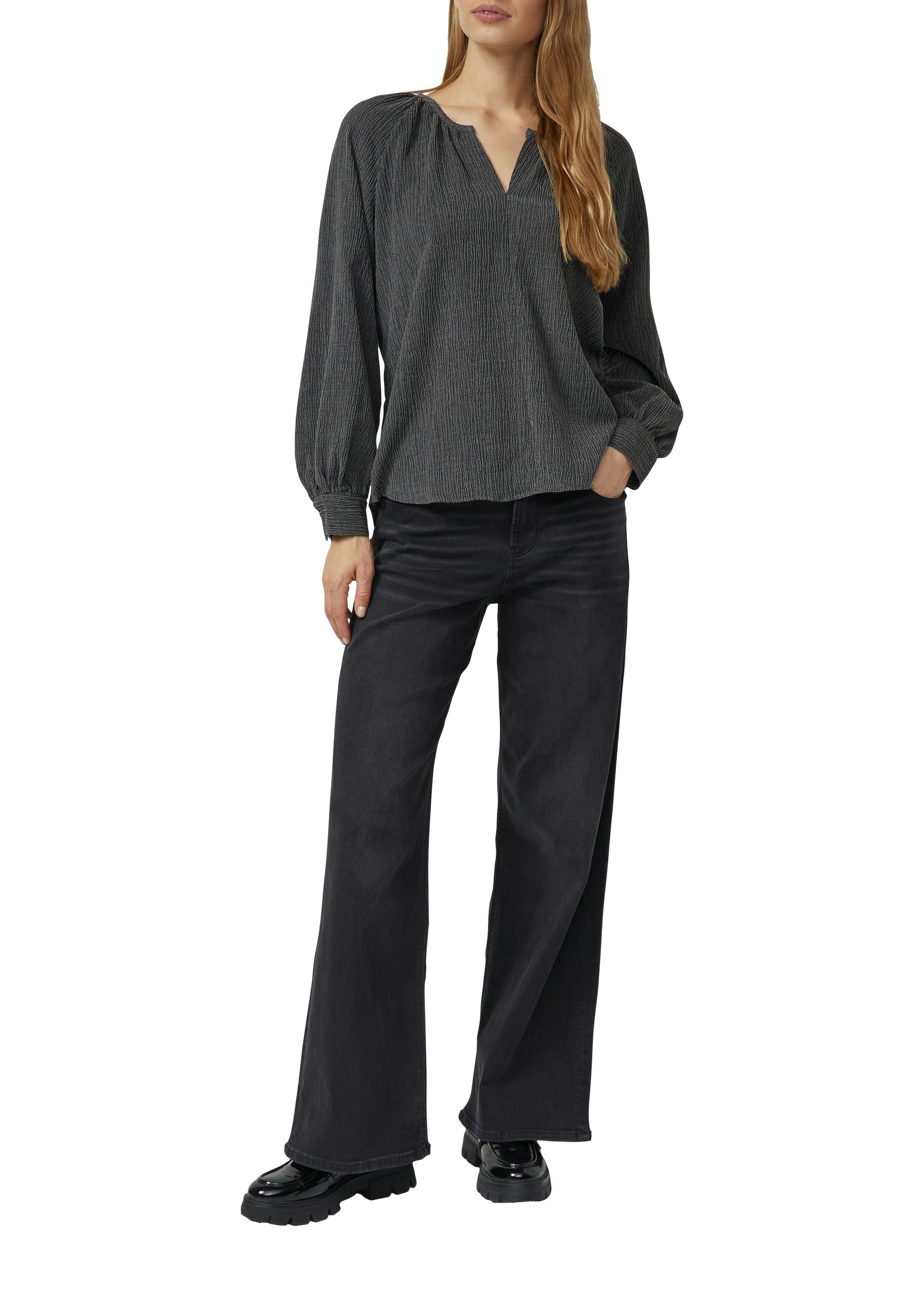 s.Oliver Langarmbluse mit Manschetten