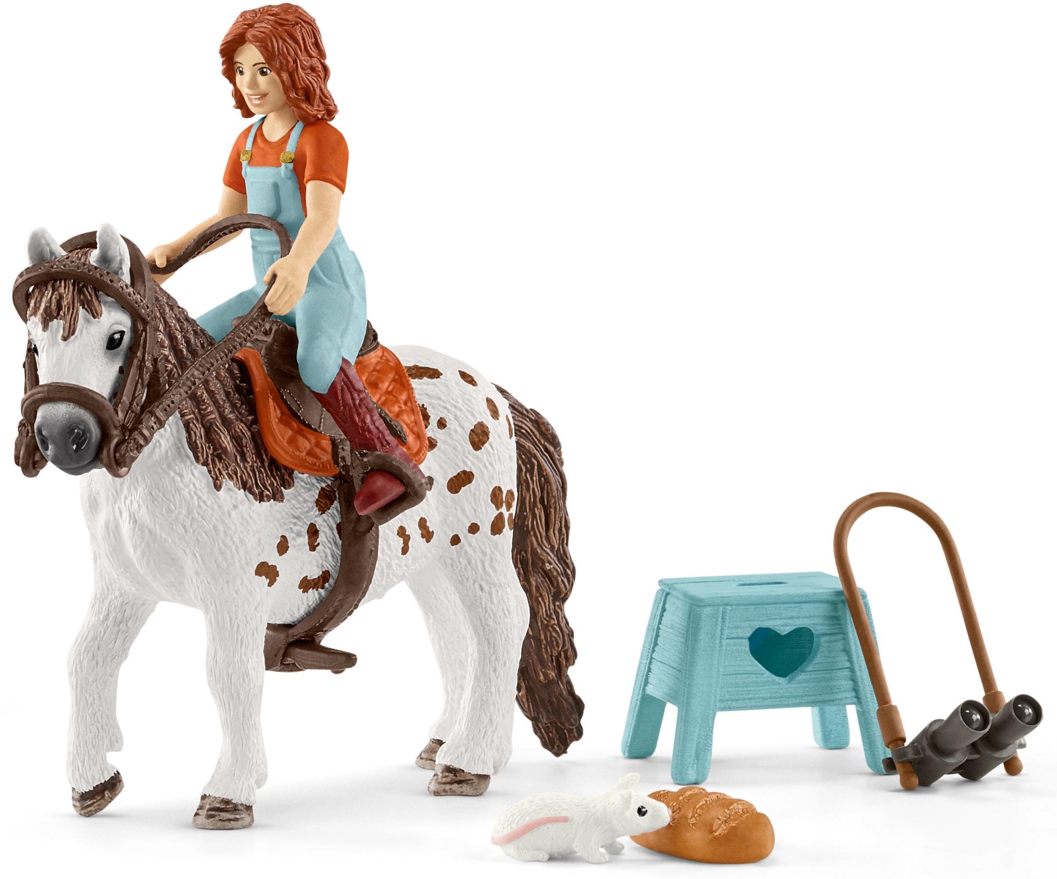 Schleich® Spielfigur »HORSE CLUB Mia & Spotty (42518)«