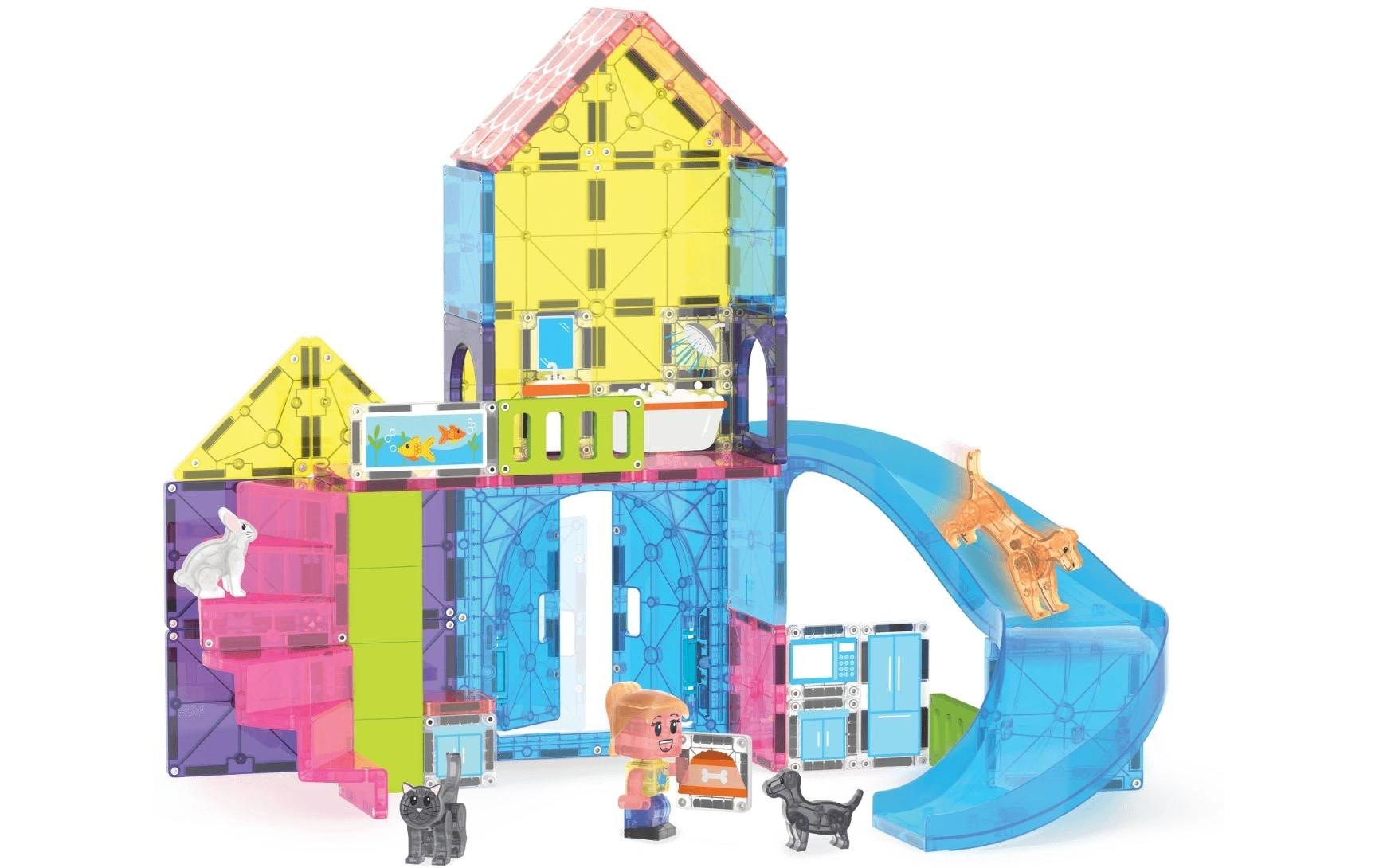   Jeu de construction en pierre »Magna-Tiles Pet Playhouse 50 Teile«