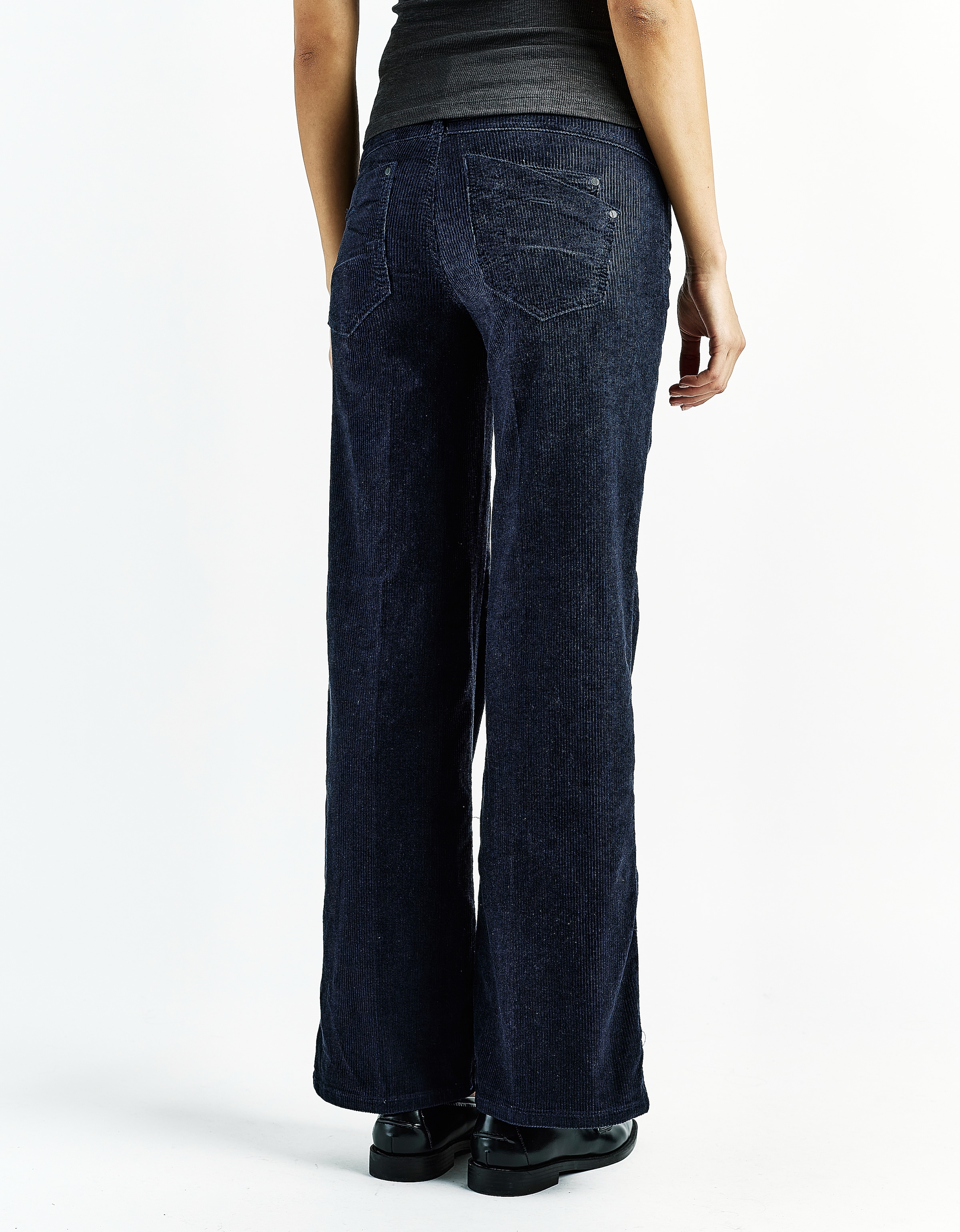 GANG Cordhose »94AMELIE WIDE«  Wide Fit mit geradem Bein