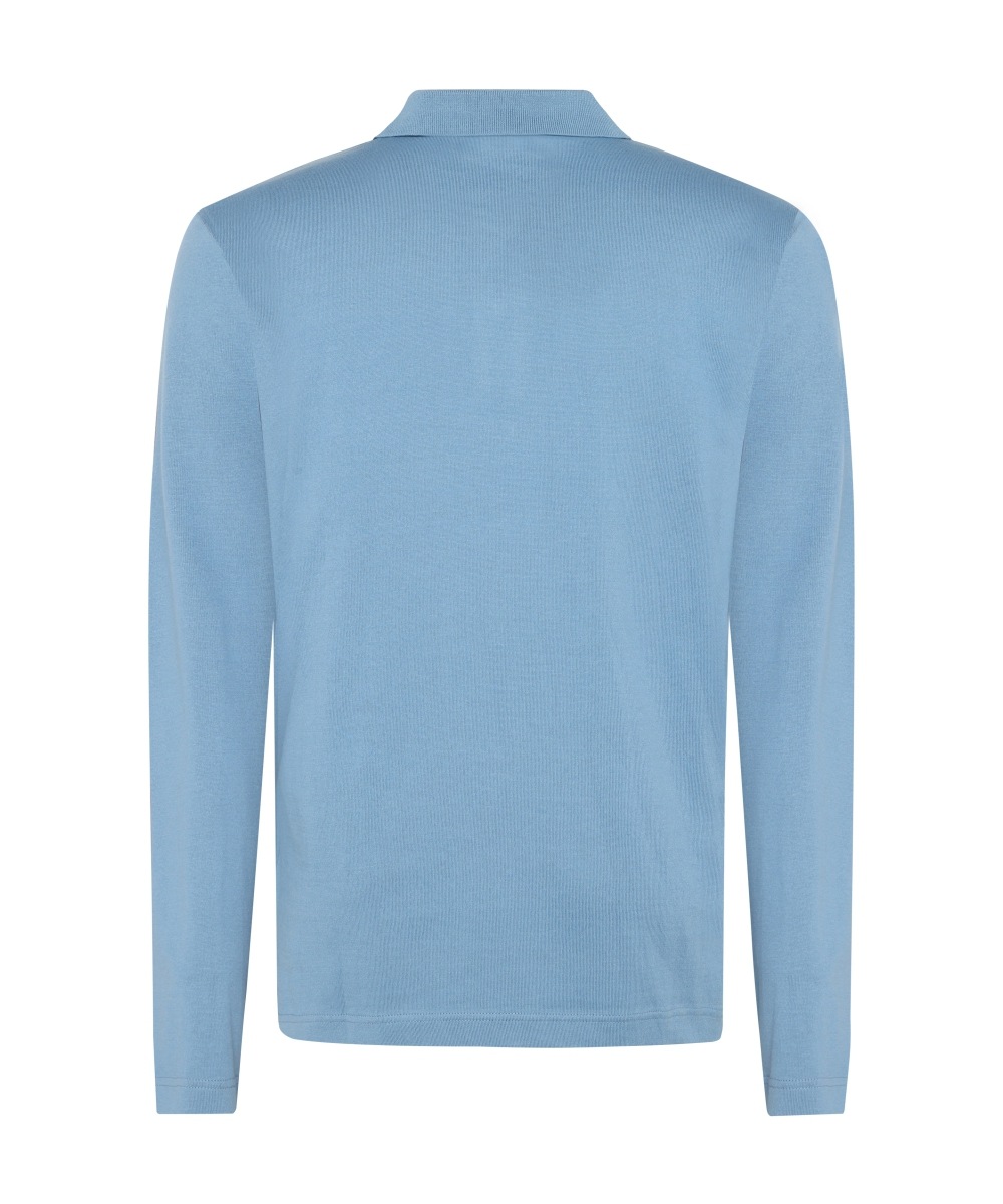 Pierre Cardin Polo à manches longues en forme 2 boutons