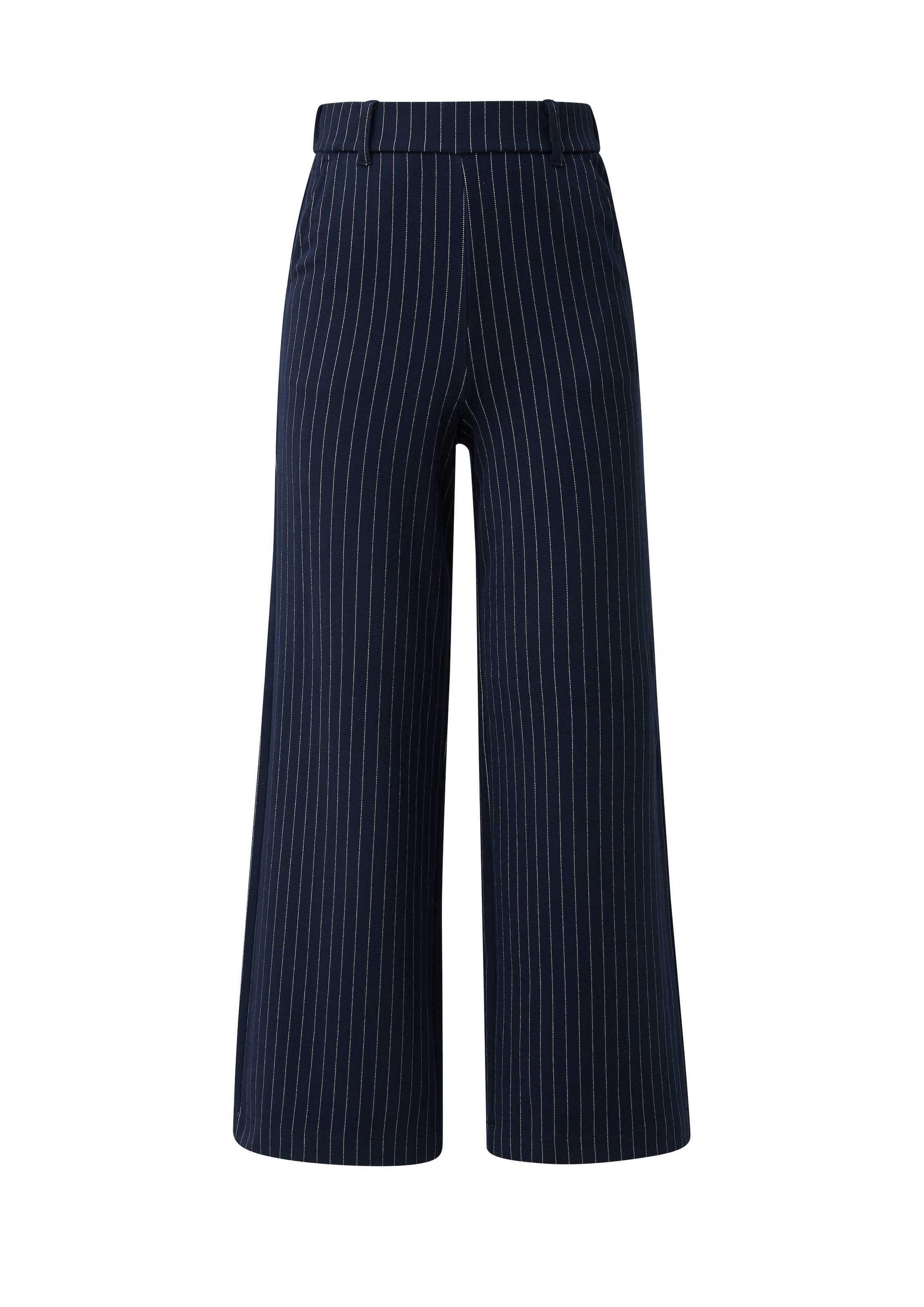 Image of s.Oliver Junior Stoffhose mit Nadelstreifen, Elastikbund, weites Bein