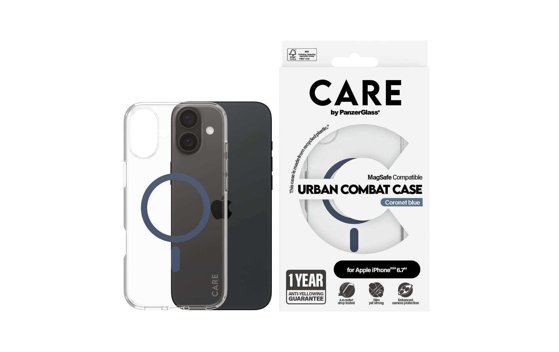 CARE by PanzerGlass Couverture arrière »Flagship iPhone 16 Plus«