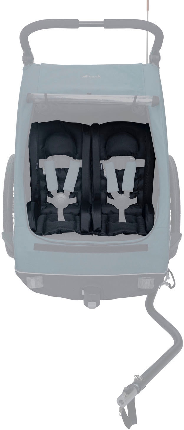 Hauck Réducteur de siège »Sitzverkleinerer für Fahrradanhänger, Black« universal