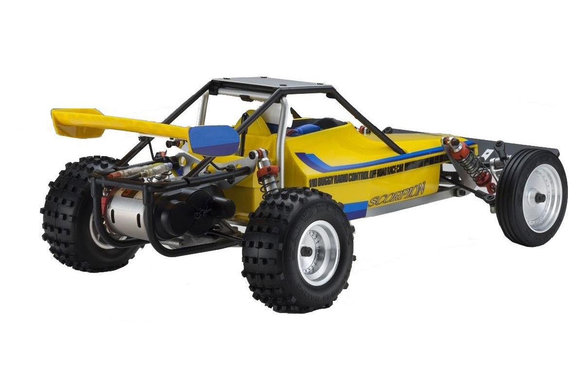 RC-Buggy »Kyosho Scorpion 2WD Legendary Series Bausatz,«, Unlackiert