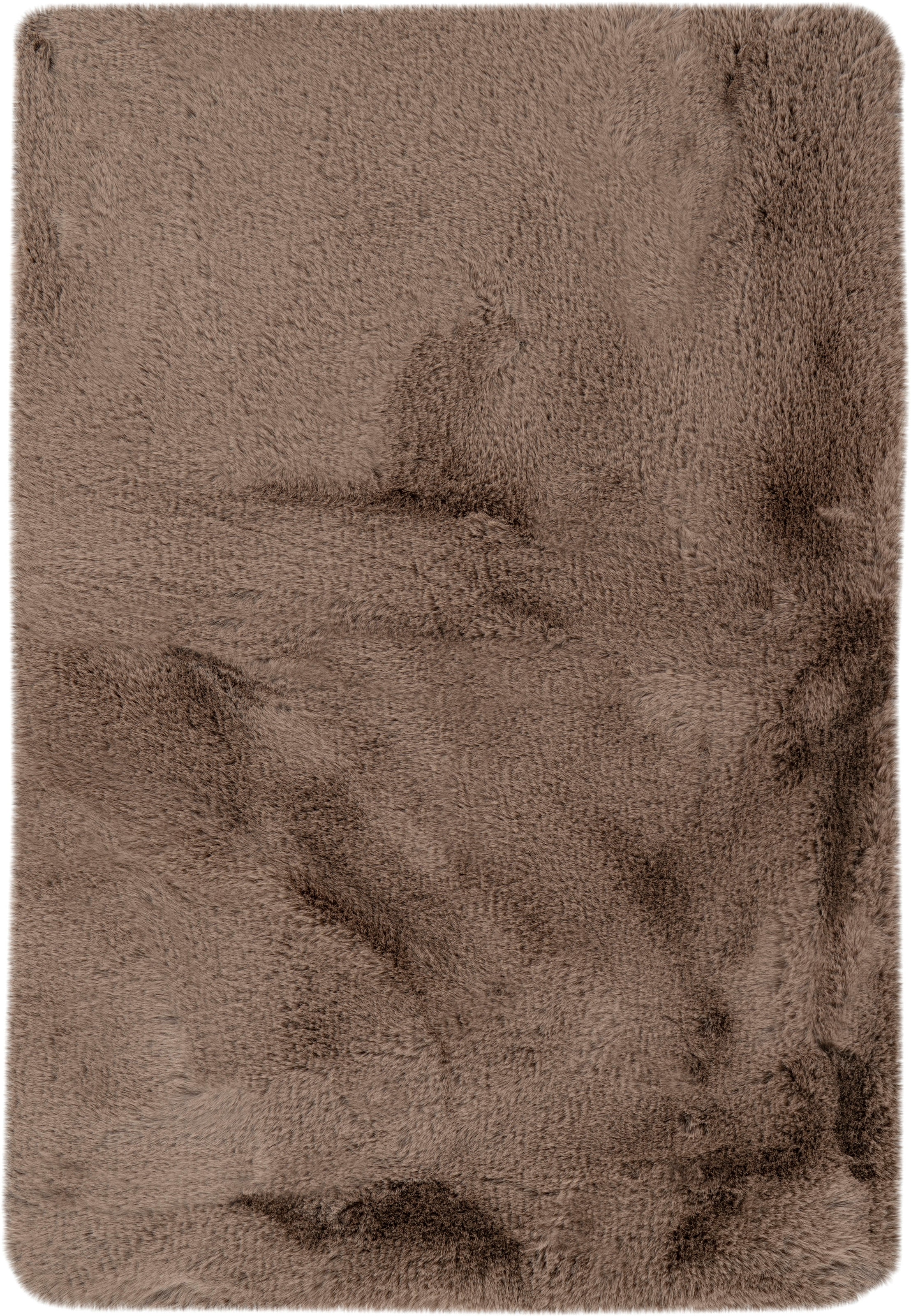 Kayoom Badematte »Rabbit« Höhe 22 mm rutschhemmend beschichtet fussbodenheizungsgeeignet weiche Kaninchenfell Haptik, Badezimmer, Kinderzimmer, Schlafzimmer