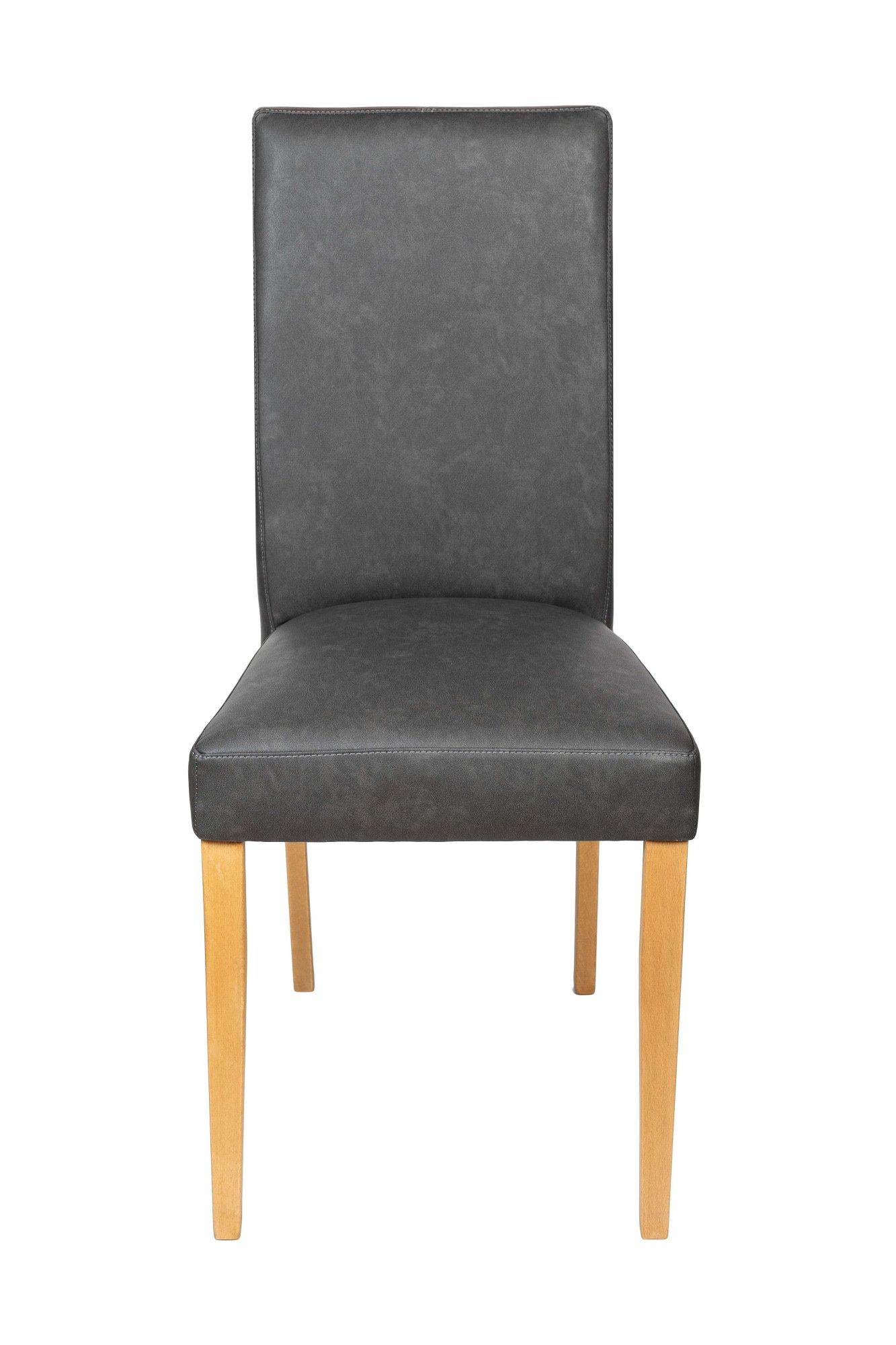Home affaire Esszimmerstuhl »Evona Polsterstuhl, Küchenstuhl, 4-Fussstuhl« () 2 Stk.Kunstleder, 3 Farben, Massivholzbeine, stabil, zeitlos