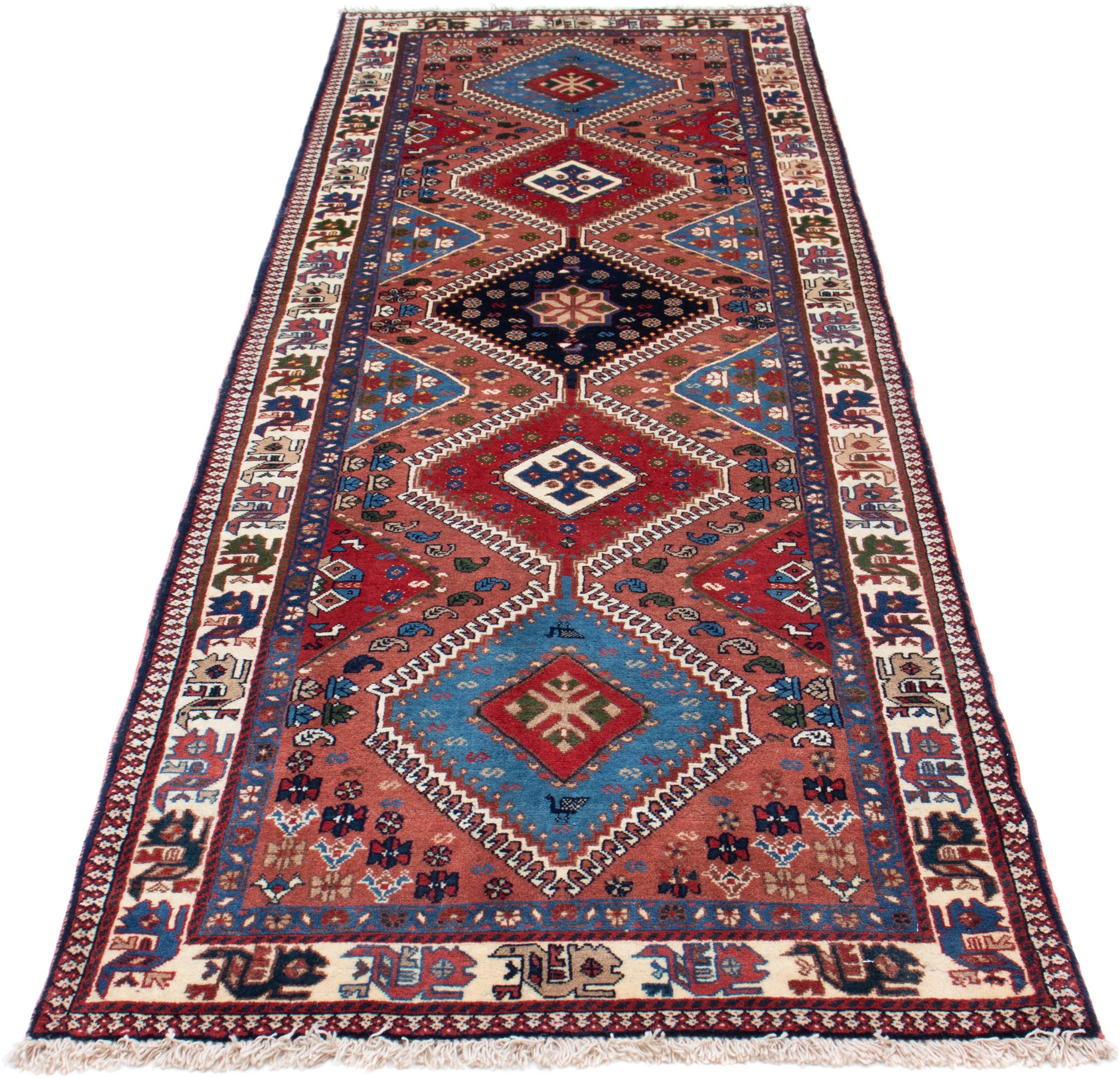 Image of morgenland Orientteppich »Perser - Nomadic - 281 x 85 cm - braun«, rechteckig, 10 mm Höhe, Wohnzimmer, Handgeknüpft, Einzelstück mit Zertifikat bei Ackermann Versand Schweiz