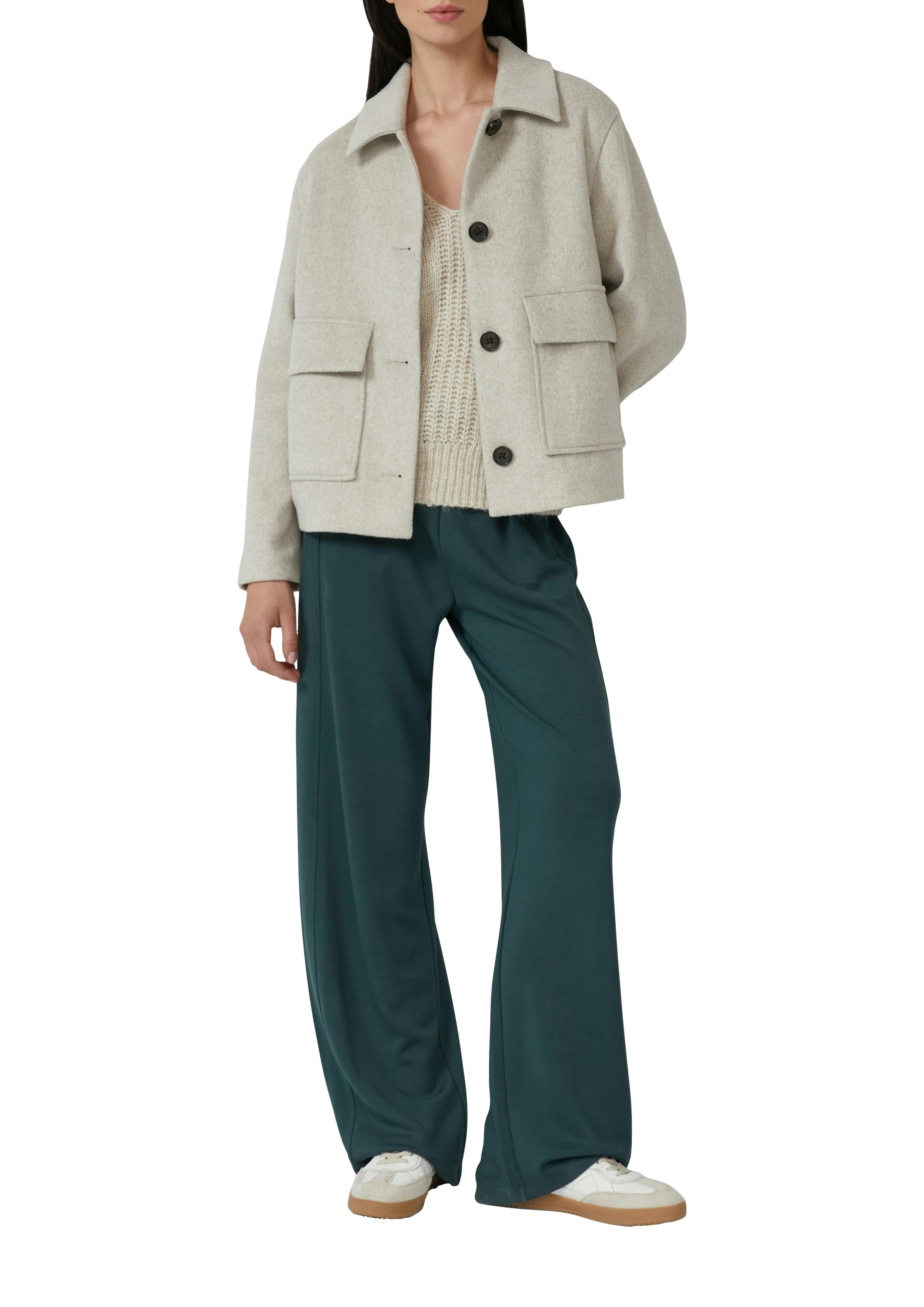 s.Oliver Pull en tricot avec encolure en V