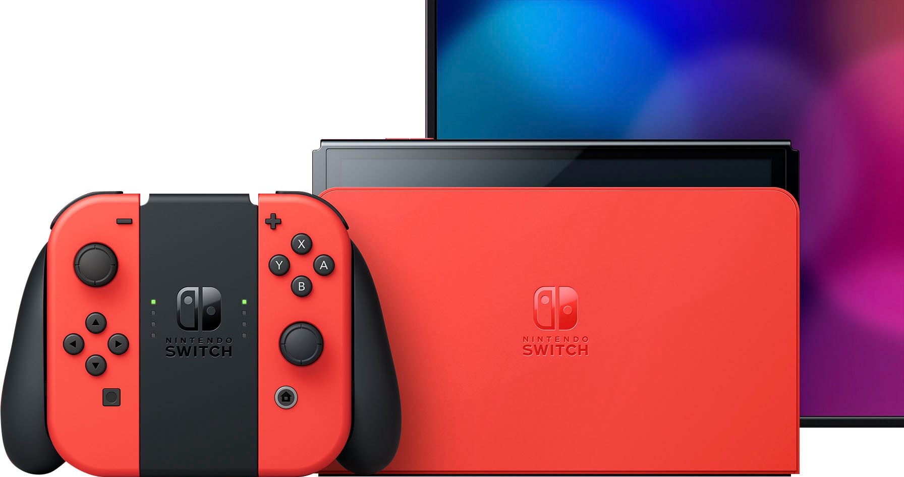 Spielekonsole Nintendo »OLED auf Modell versandkostenfrei Switch Mario-Edition« ♕