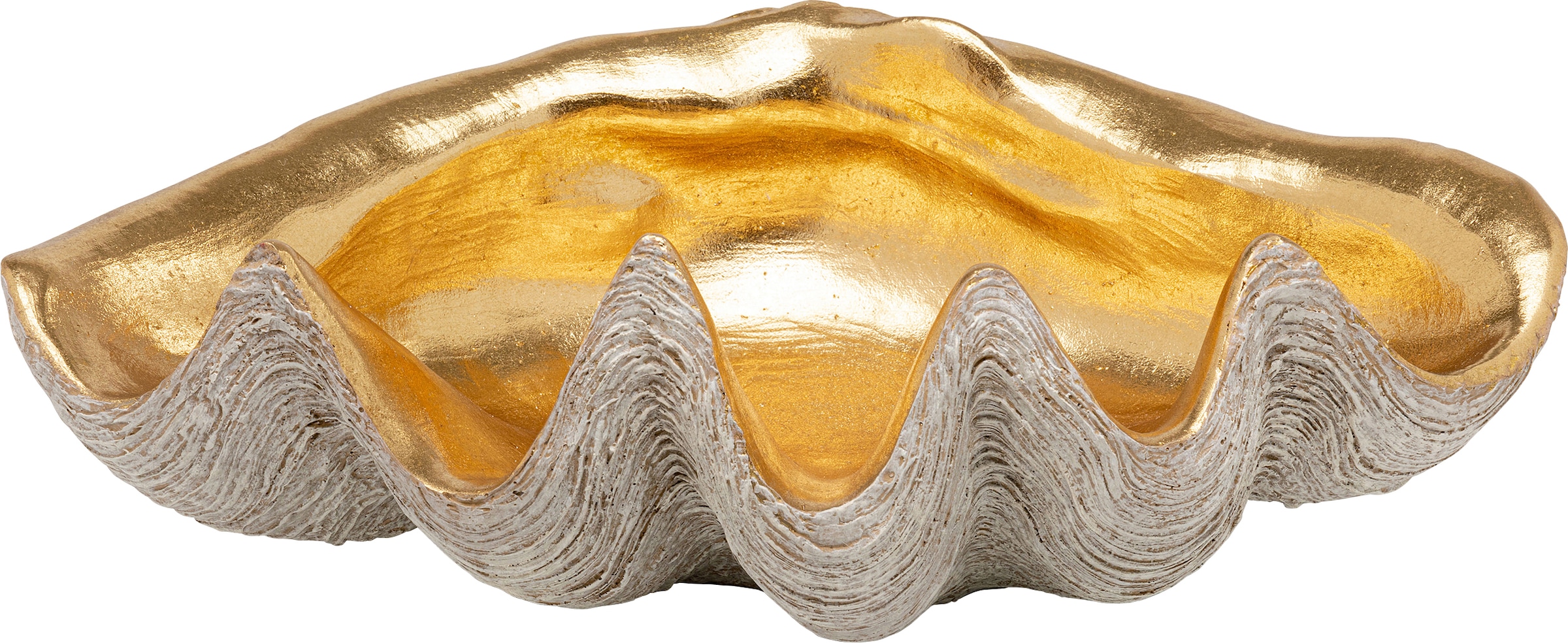 Image of Kare Design Schale "Noble Shell 41x27cm" aus Polyresin (Kunststein) aus Polyresin