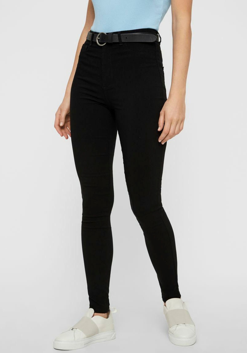 Image of pieces Jeggings "PCHIGHSKIN WEAR JEGGINGS" Viskosemischung, skinny fit