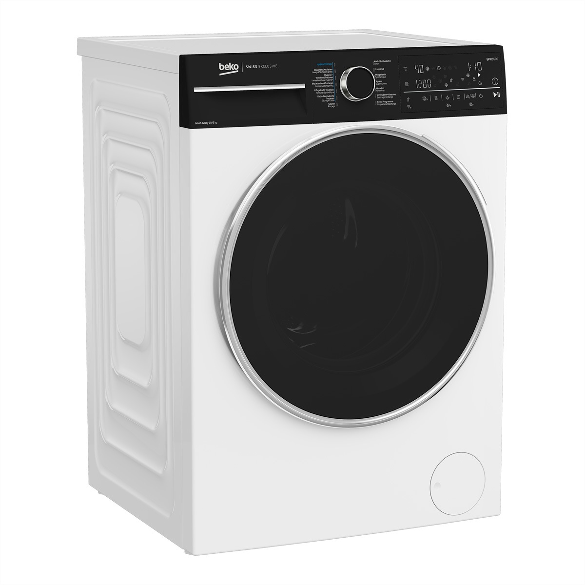 BEKO Lave-linge séchant »Beko Waschtrockner WT510, W10kg/T7kg, SteamCure, 1'400U/min«