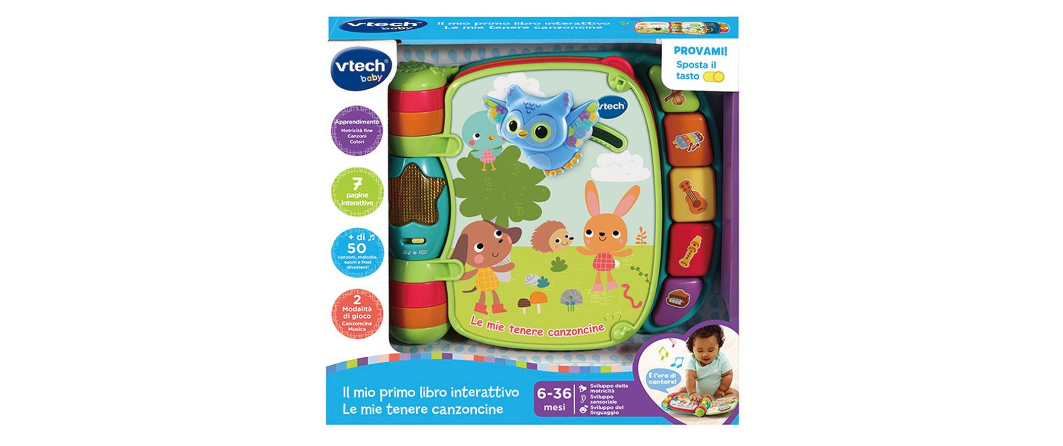 Vtech® Kinderbuch »Il mio primo libro musicale Italienisch«
