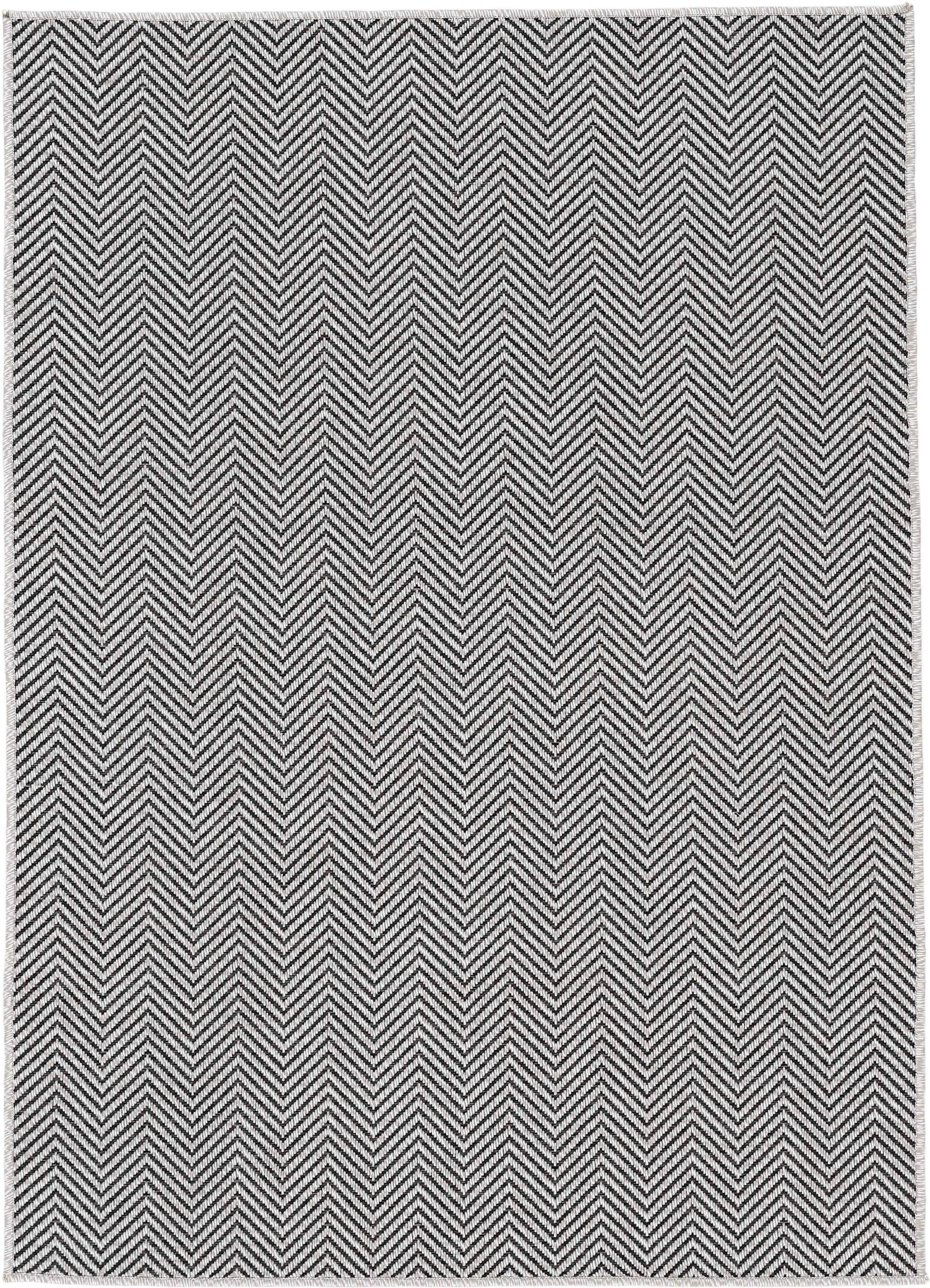 Image of carpetfine Teppich »Boho 106«, rechteckig, 4 mm Höhe, robustes Flachgewebe, Sisal Optik, In- und Outdoor geeignet, Wetterfest und UV-beständig für Balkon, Terrasse, Garten, Aussenbereich,Wohnzimmer, Schlafzimmer bei Ackermann Versand Schweiz