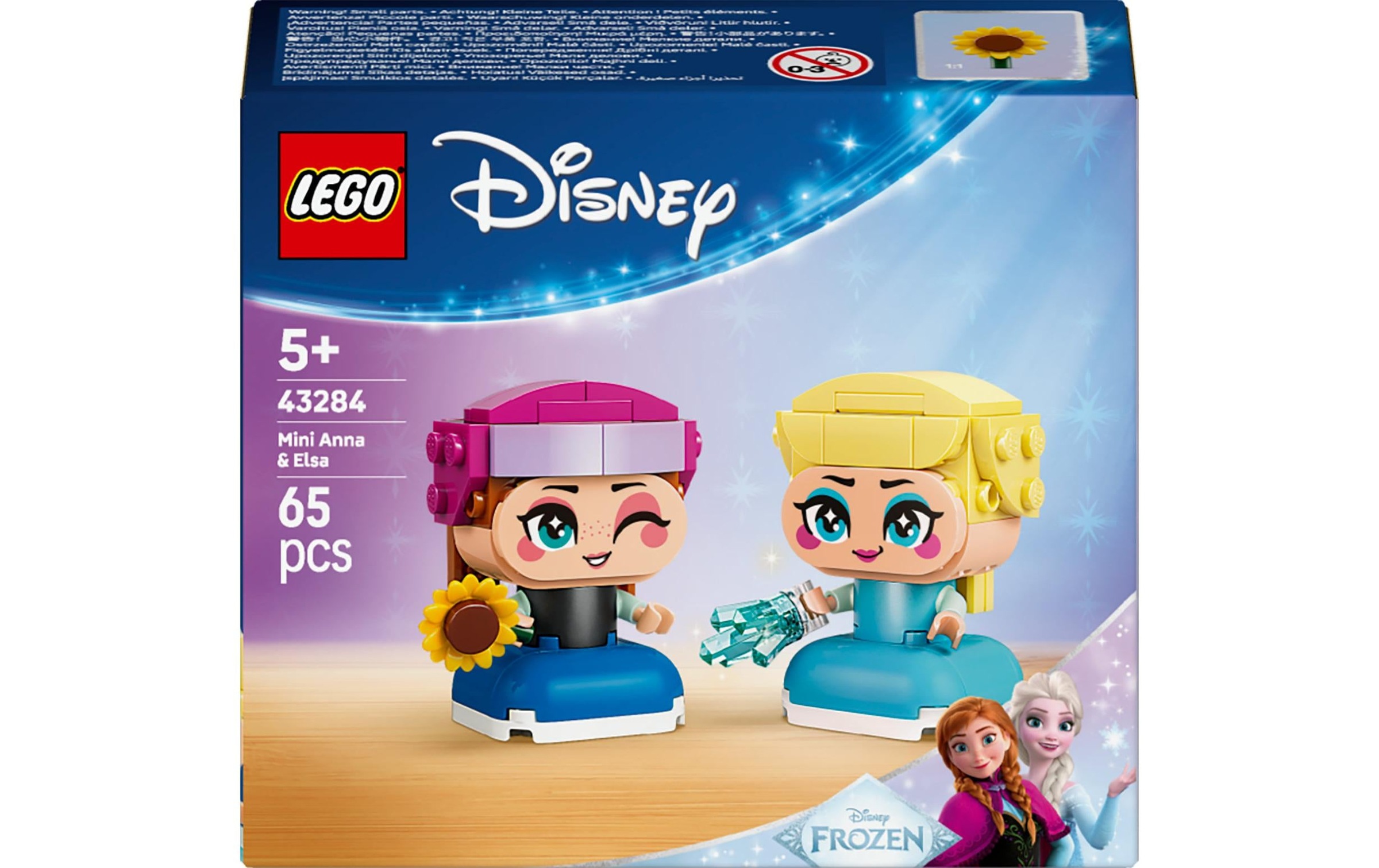 Image of Konstruktionsspielsteine "Disney Princess Die Mini-Prinzessinnen Anna und Elsa 43284" Kategorie: Disney