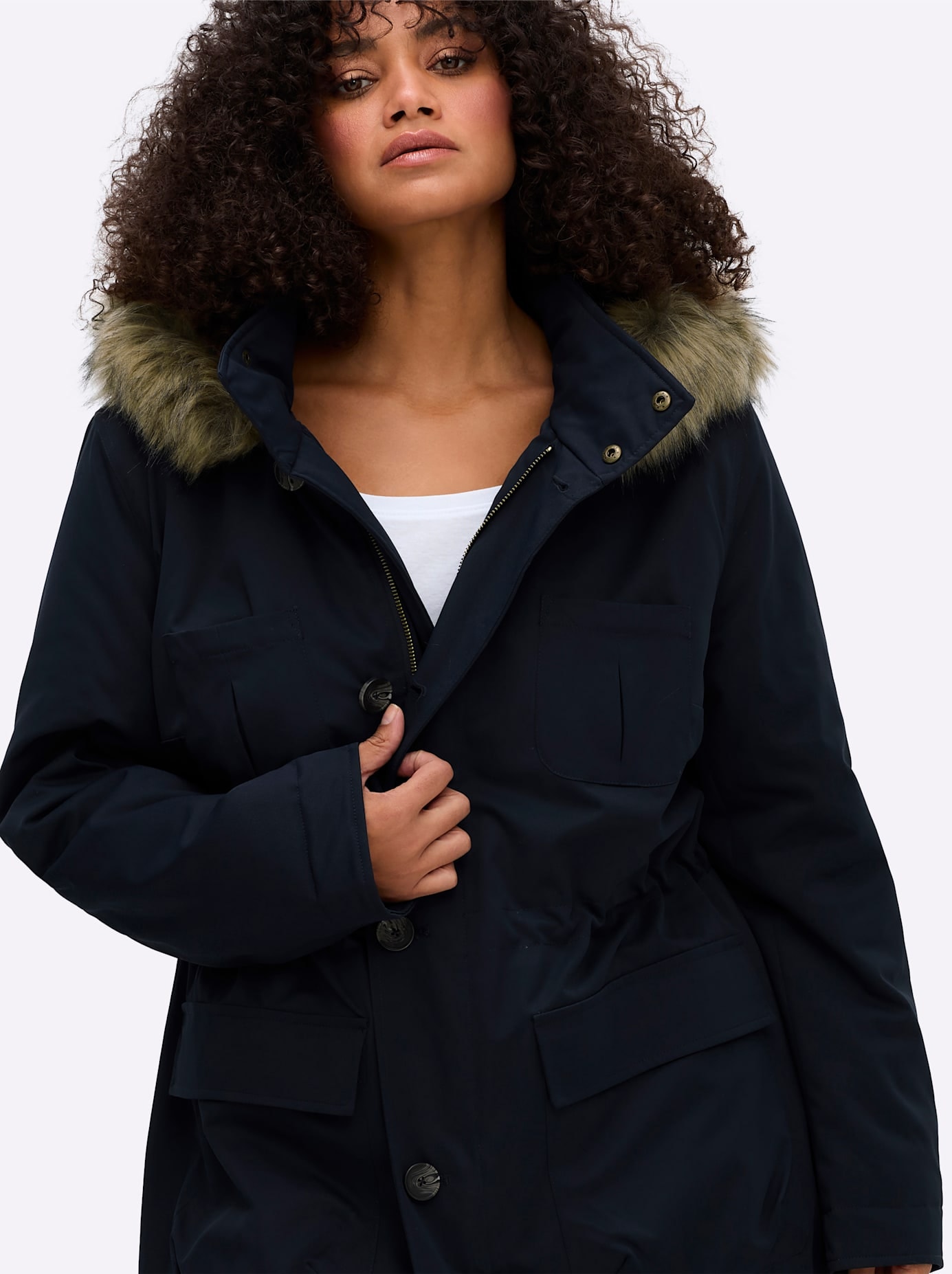 sheego by Joe Browns Parka mit Kapuze