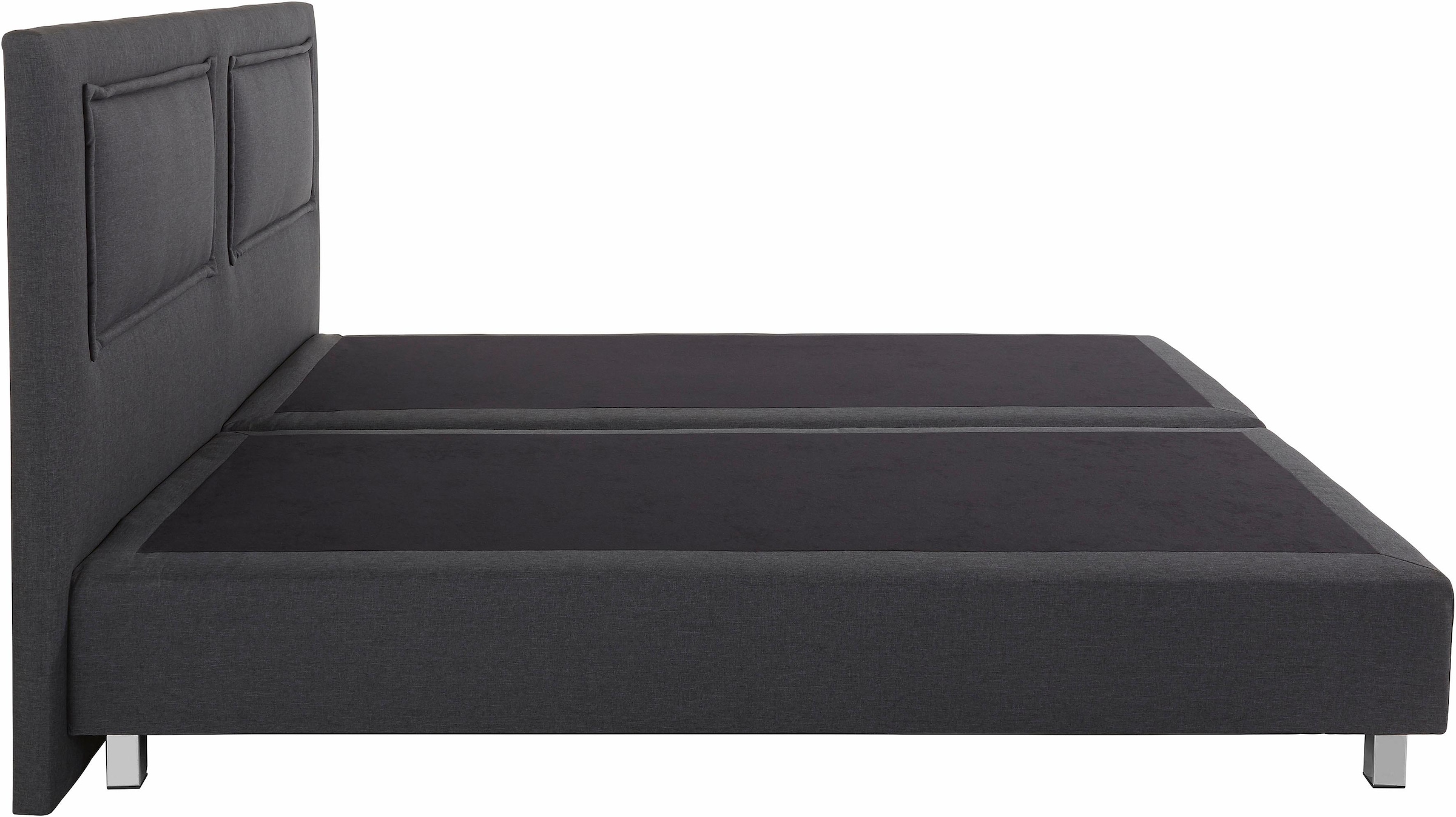 Westfalia Schlafkomfort Boxspringbett, inkl. Kaltschaum-Topper und Zierkissen