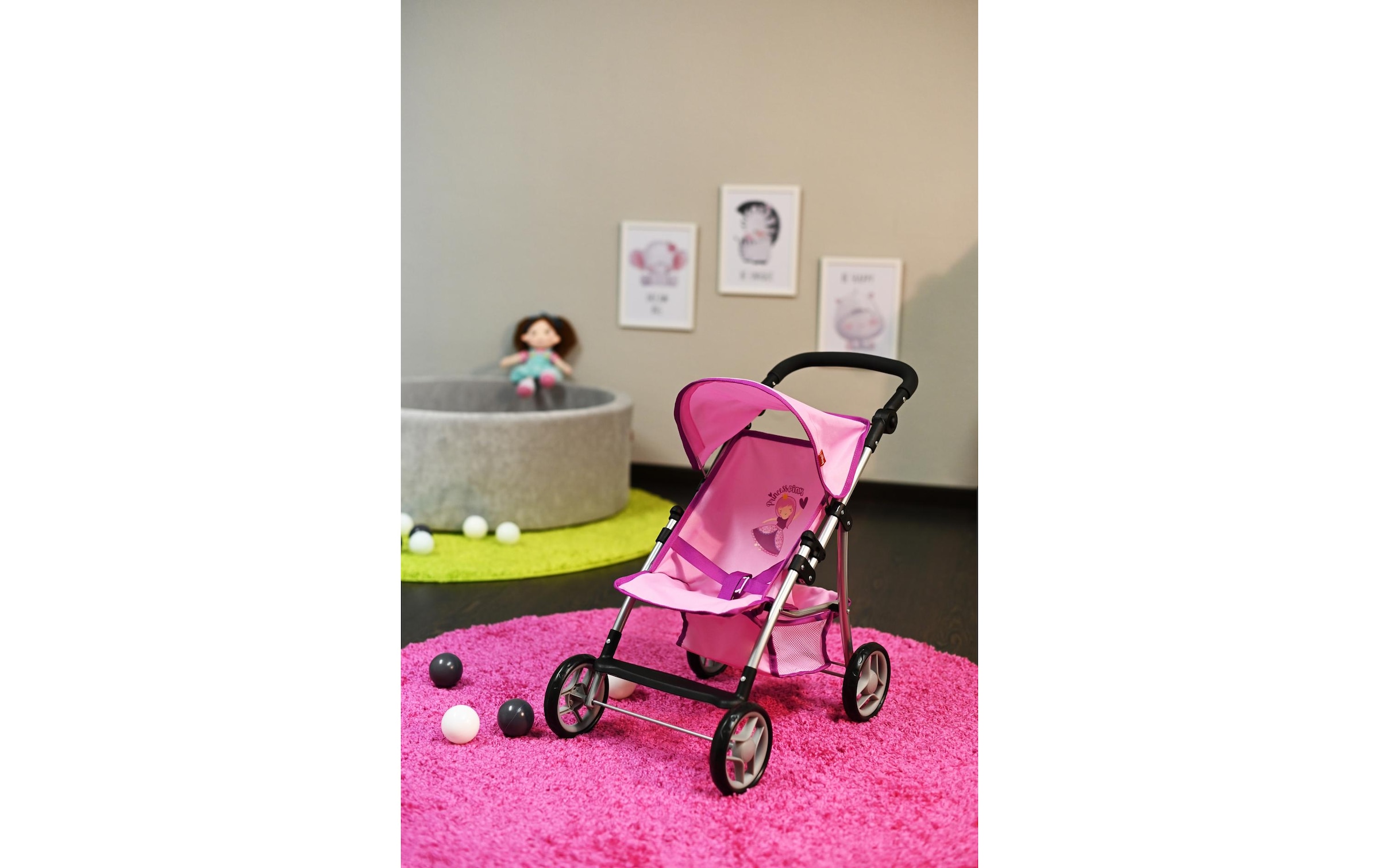 Knorrtoys® Puppenbuggy »Liba Princess Pink«