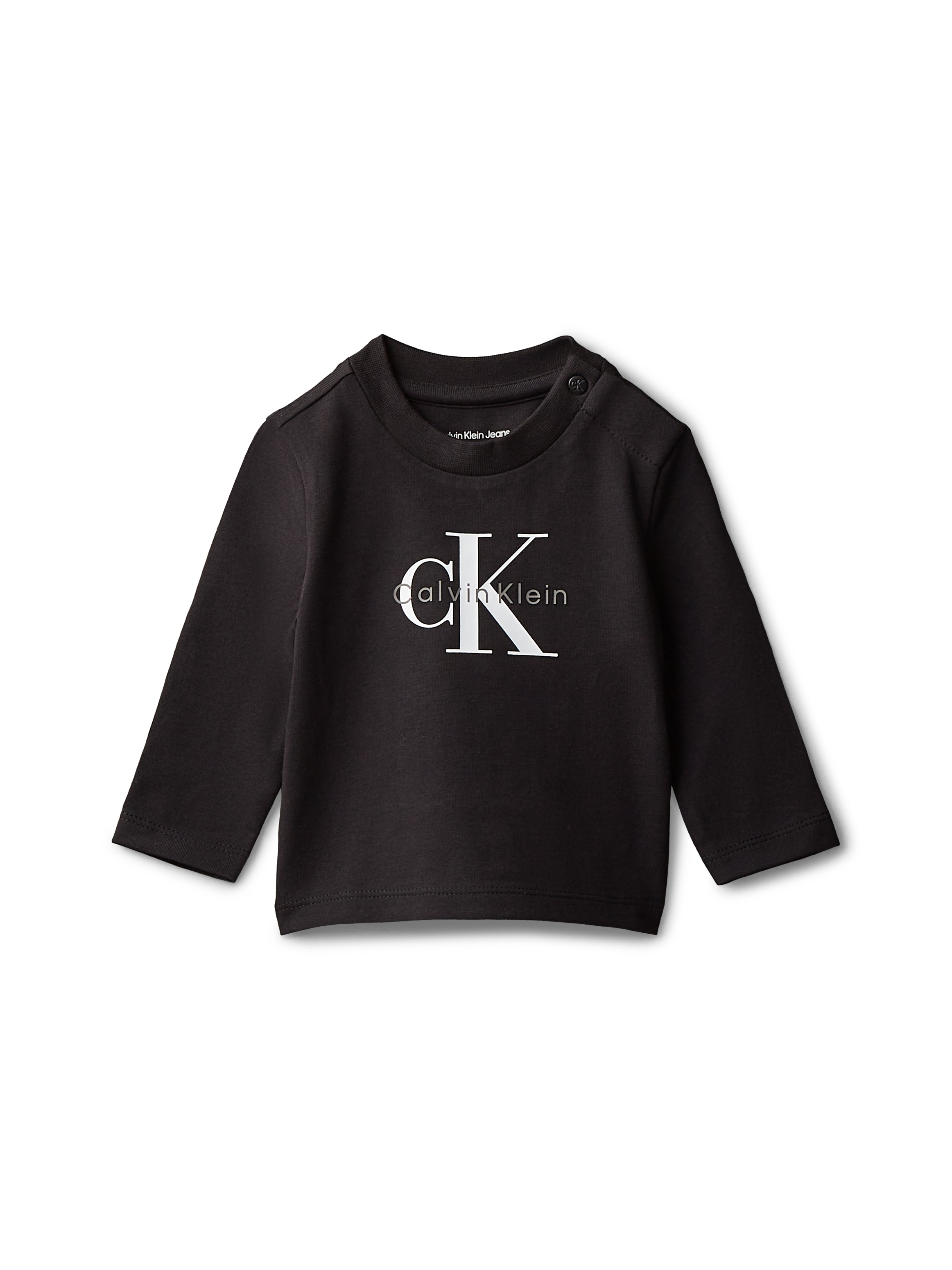 Calvin Klein Jeans Langarmshirt »MONOGRAM LS T-SHIRT« für Babys bis 2 Jahre, Logo-Druck