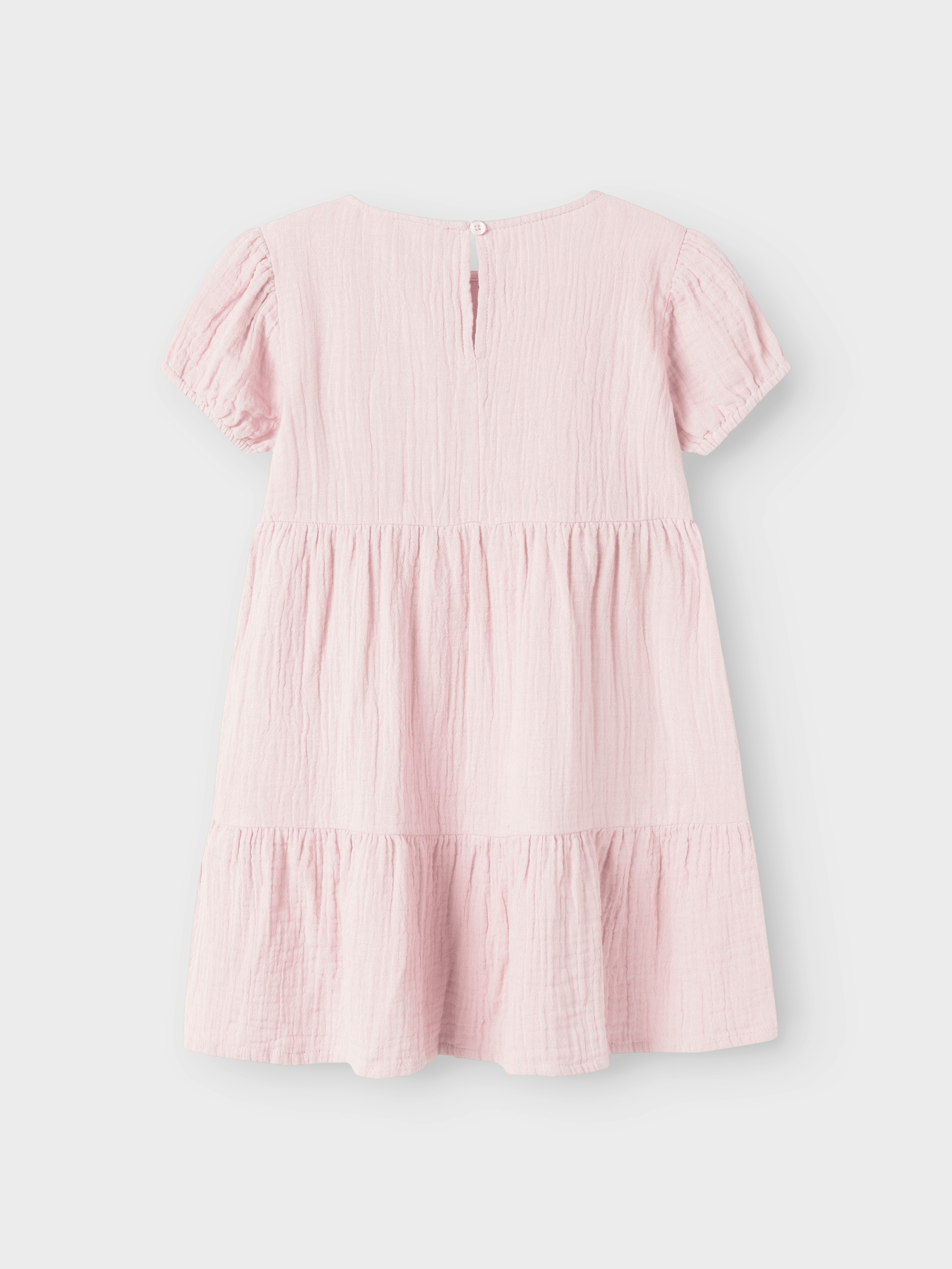 Name It Robe tunique »NMFJASMIN SS DRESS NOOS« Baumwolle - Musselin, mit Volant