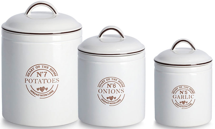 Zeller Present Vorratsdose »Potatoes« 1 Stk. tlg. Eleganter Landhausstil