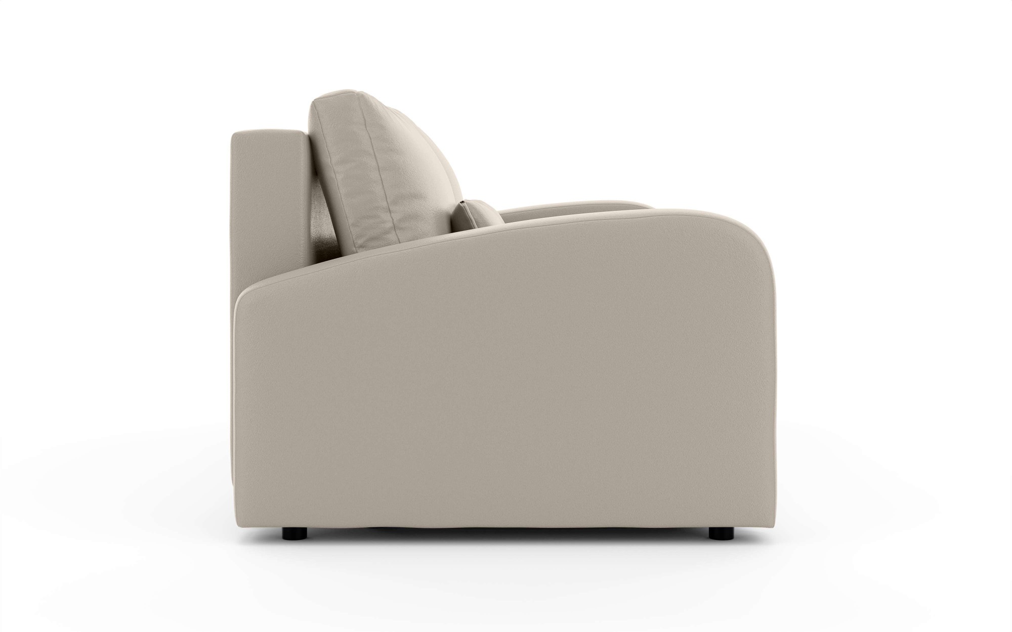 INOSIGN 3-Sitzer »JIGGS wahlweise Schlafsofa mit Bettkasten, Masse B/H/T: 228/96/110 cm«, Sofa mit Wellenunterfederung, enthält 2 Rückenkissen und 2 Zierkissen