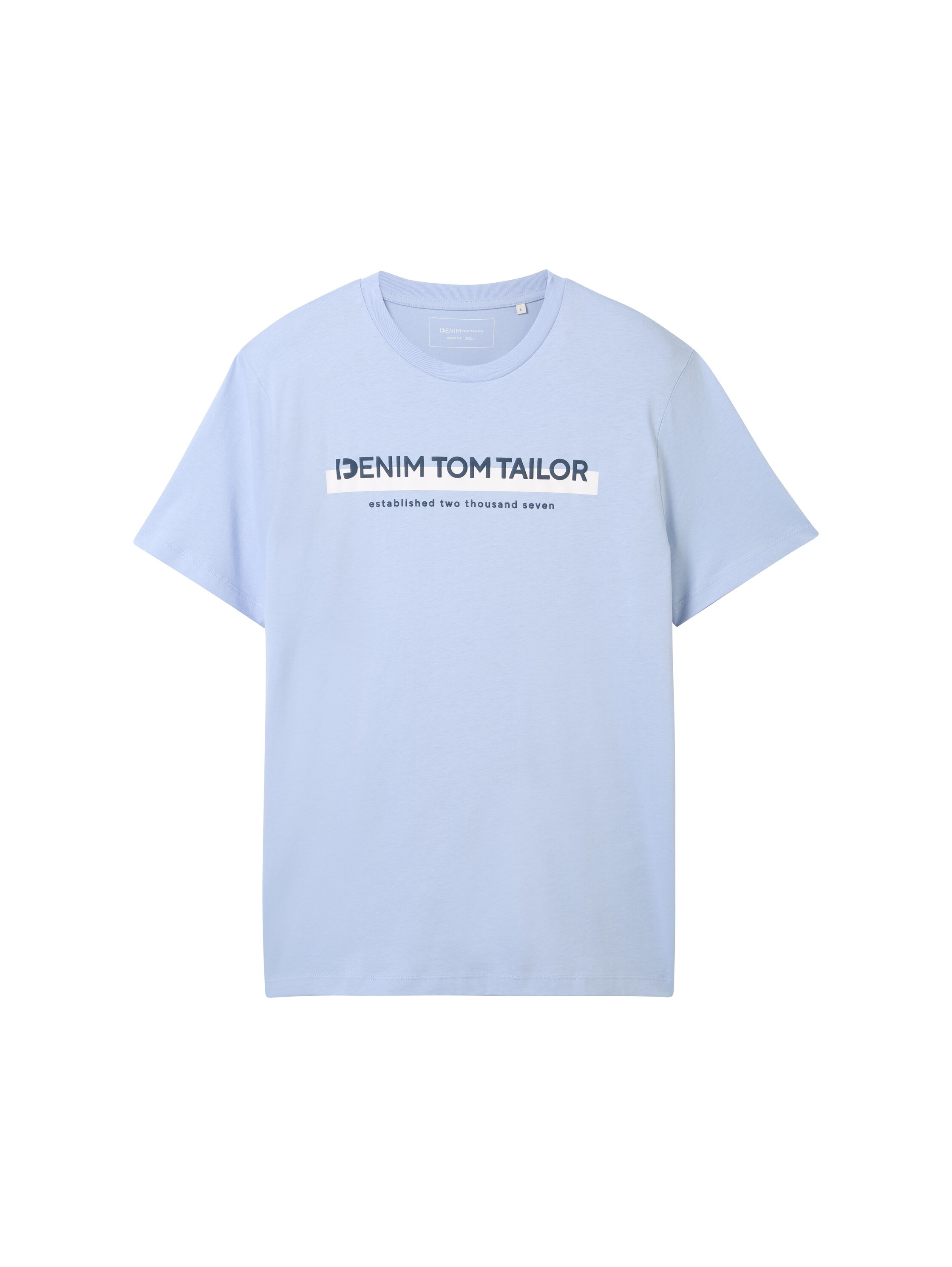 TOM TAILOR Denim T-Shirt, mit Logofrontprint