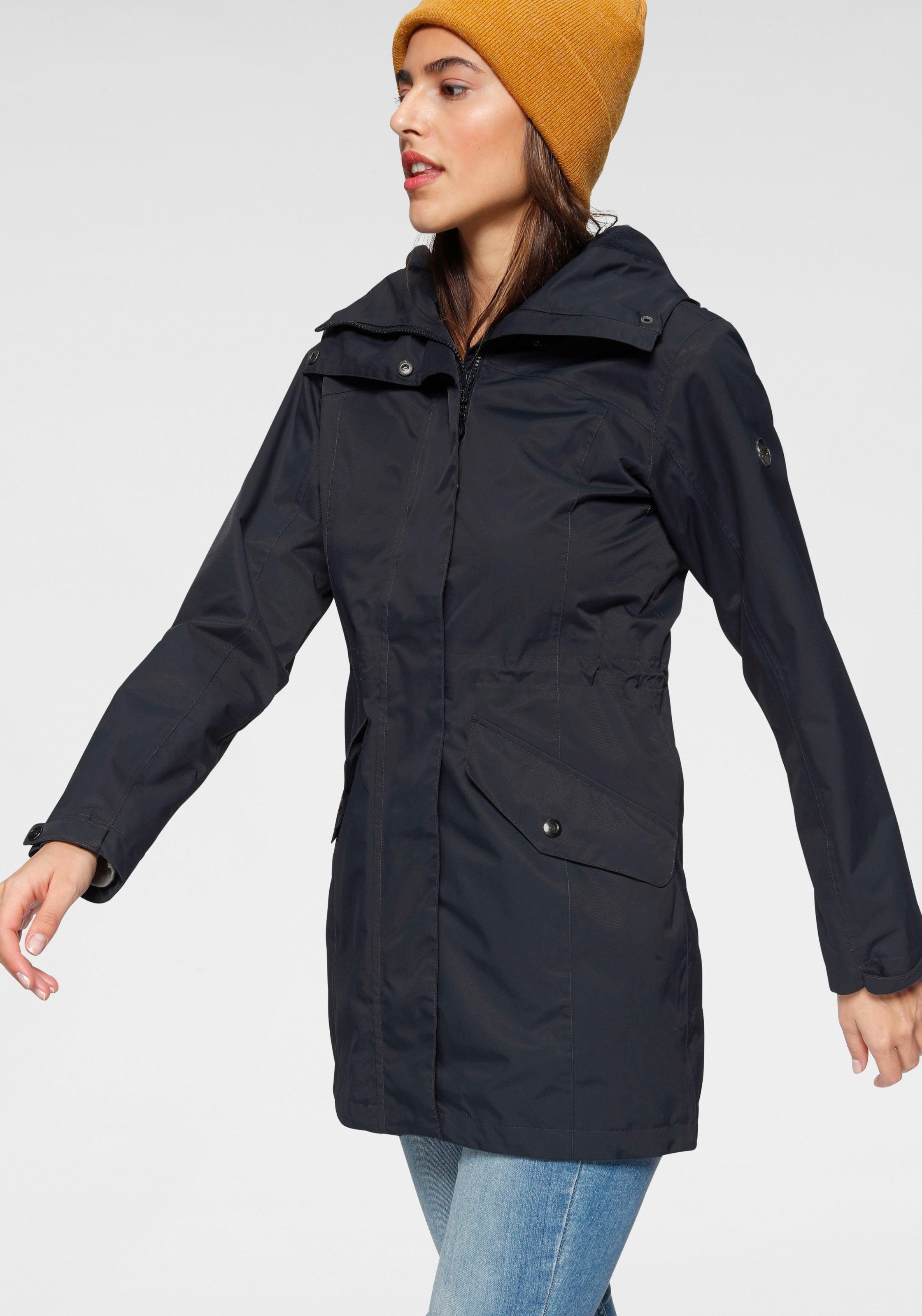 Image of Polarino Outdoorjacke, länger geschnitten und wetterfest bei Ackermann Versand Schweiz