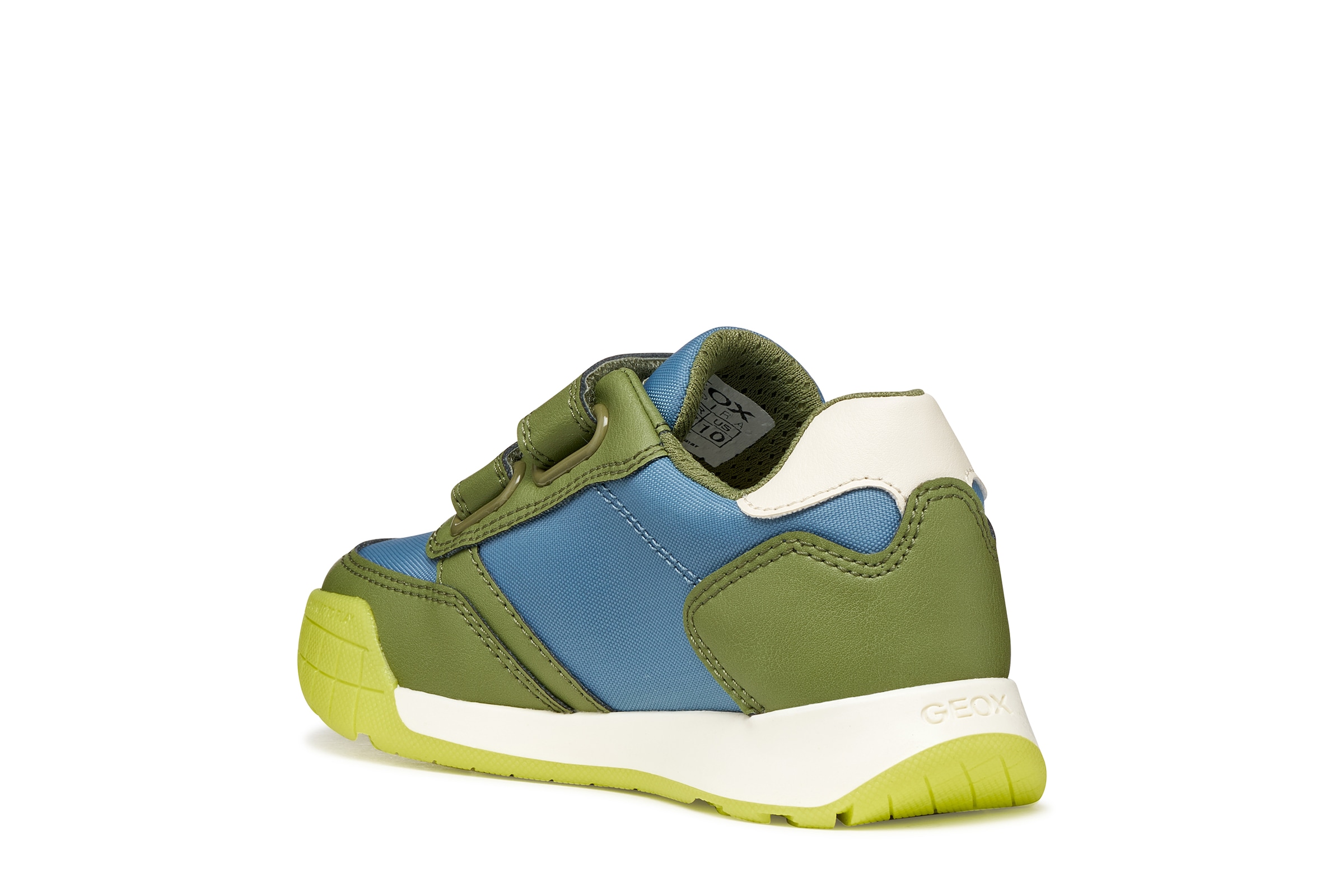Geox Chaussures à scratch »J RANN-E BOY«  Chaussure basse avec membrane spéciale GEOX, gabarit de taille à télécharger