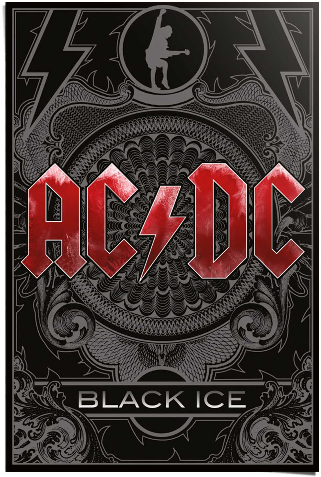 ice«, (1 St.) kaufen Reinders! bequem Black »AC/DC Poster
