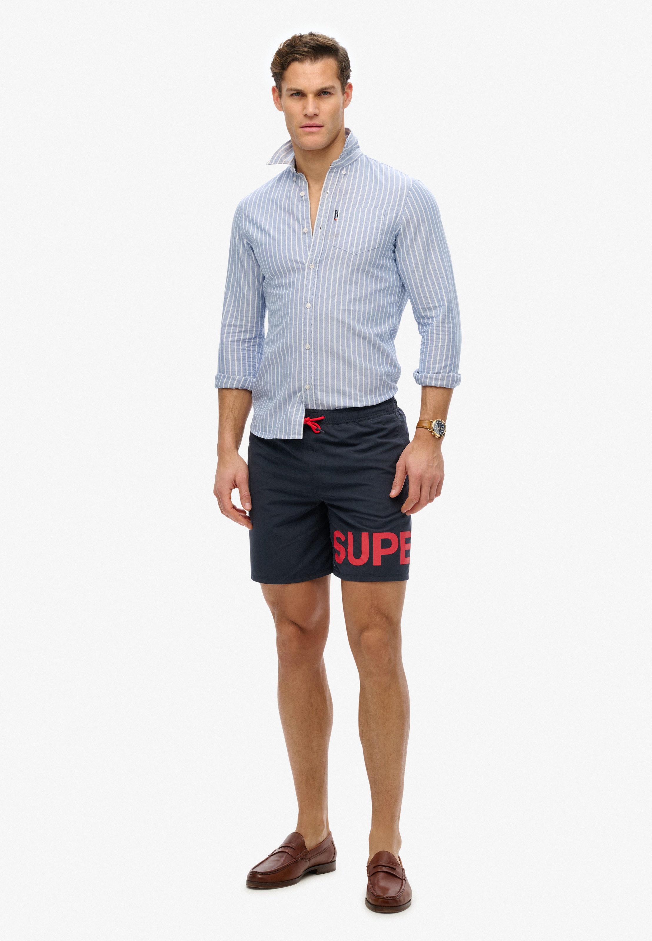 Superdry Badeshorts »GRAPHIC 17 SWIM SHORT«