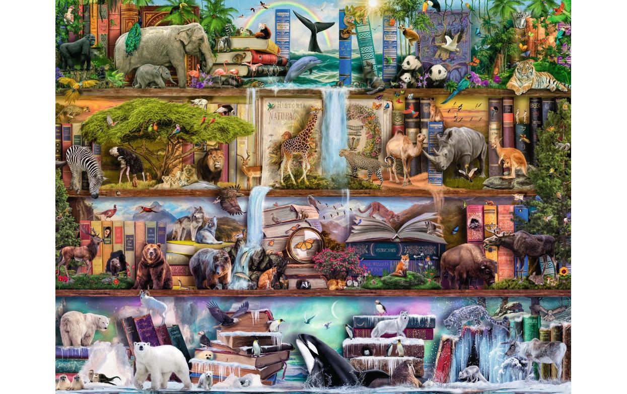 Ravensburger Puzzle »Grossartige Tierwelt«