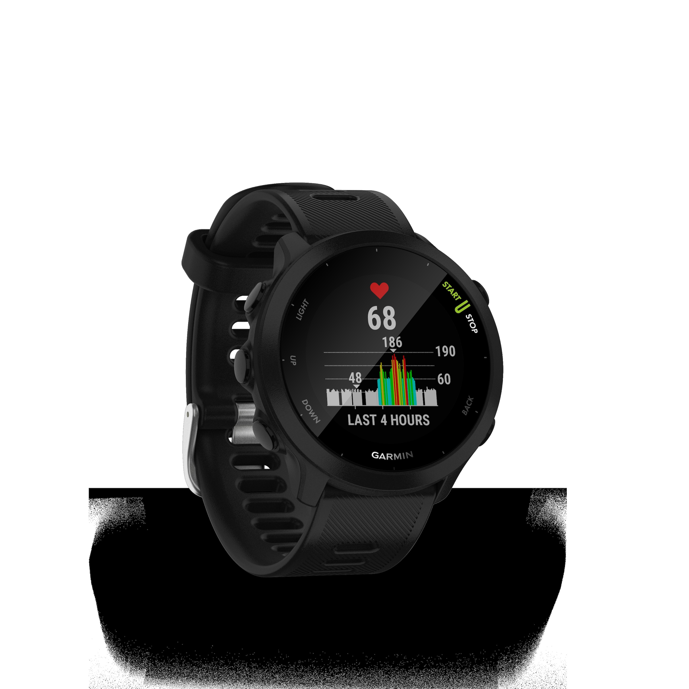 Garmin Smartwatch »FORERUNNER 55 Multisport-«, (2,64 cm / 1,04 Zoll), Garmin, GPS-Laufuhr