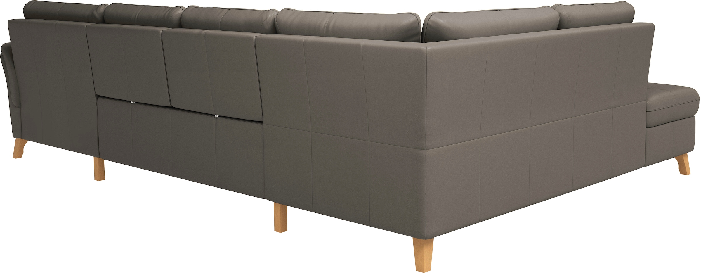 sit&more Wohnlandschaft »Göteborg«, inkl. Sitztiefenverstellung, wahlweise mit Bettfunktion & Bettkasten