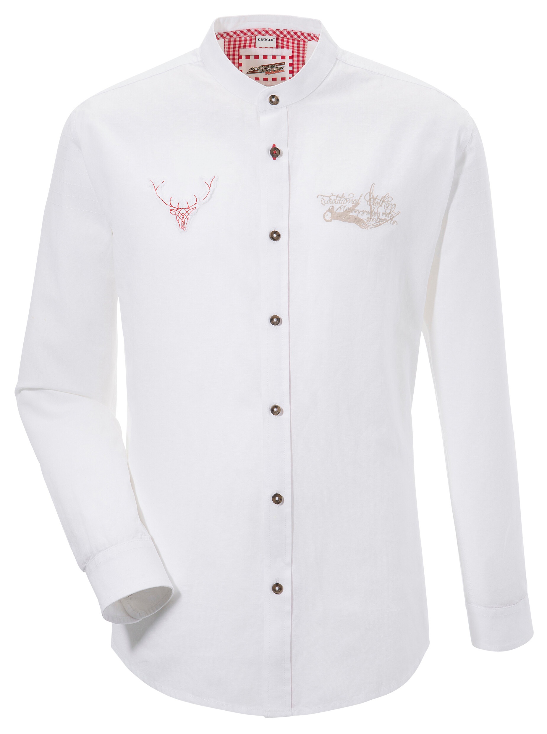 Image of Andreas Gabalier Kollektion Trachtenhemd, Herren im Hirtenhemd-Look bei Ackermann Versand Schweiz